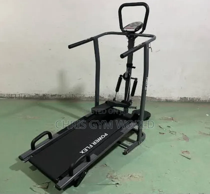 4-in-1 Multifunctional Non-Motorized Manual Treadmill