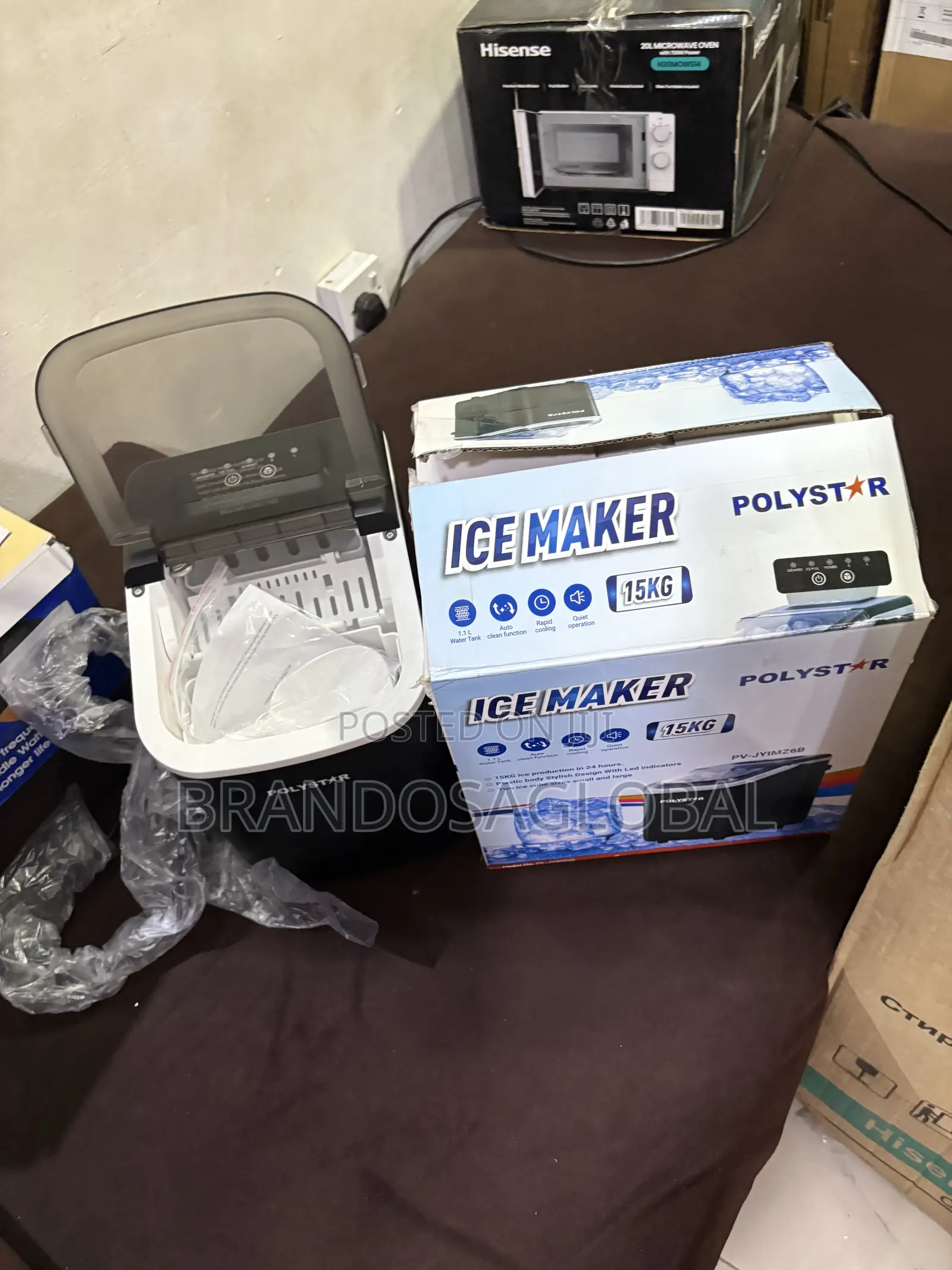Polystar PV-JYIMZ6B Ice Maker for Kitchens