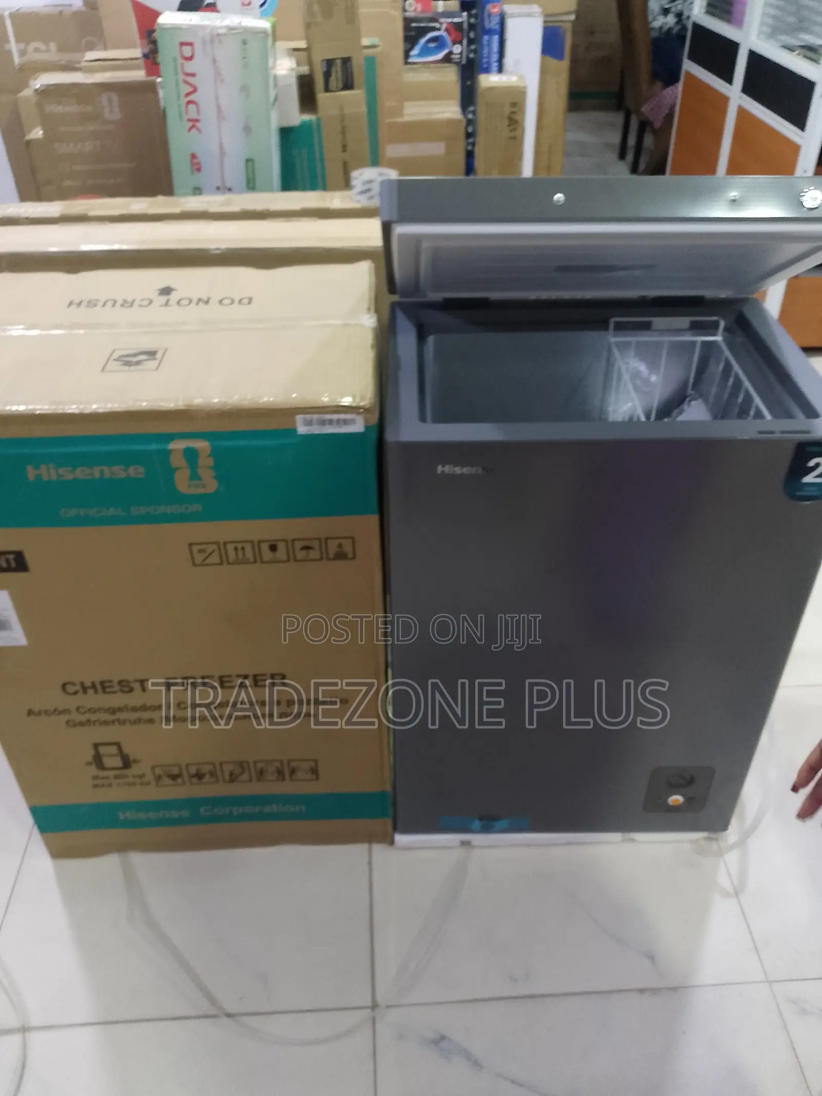 Hisense 97 Litre Chest Freezer for Frozen Food Storage