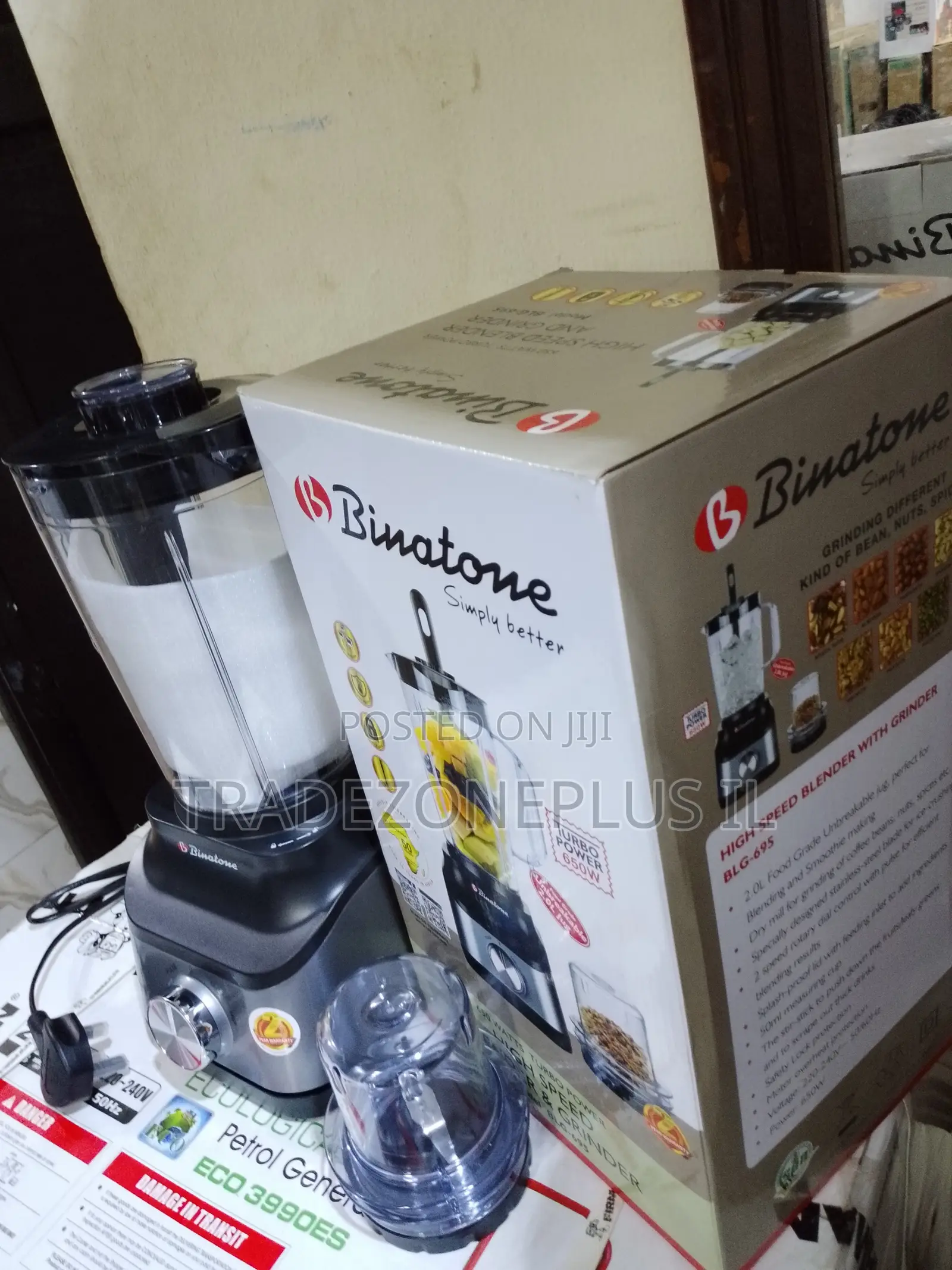 Binatone 2.0L Kitchen Blender for Easy Food Mixing