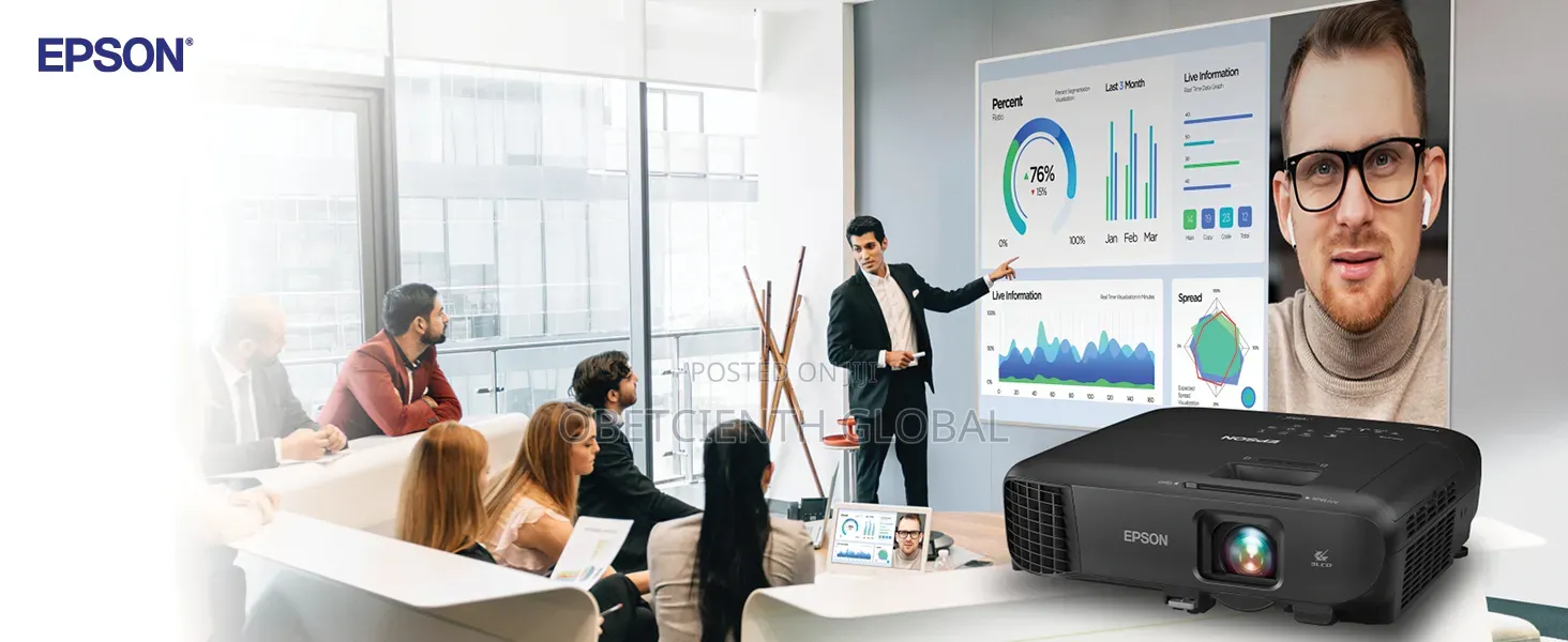 PowerLite 1288 4000lumns Full HD 1080p Meeting Room Projector