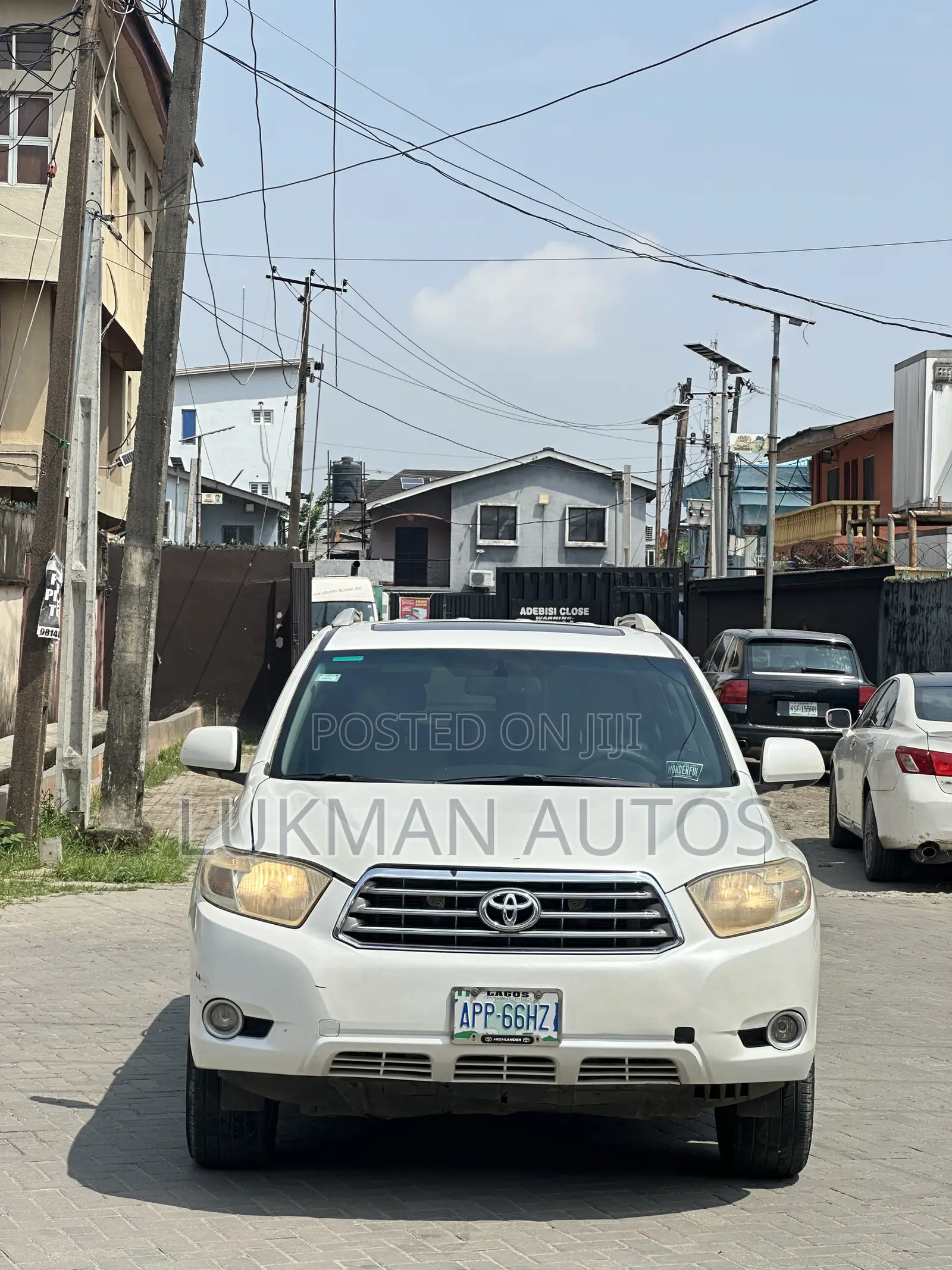 Toyota Highlander Limited 2008 White