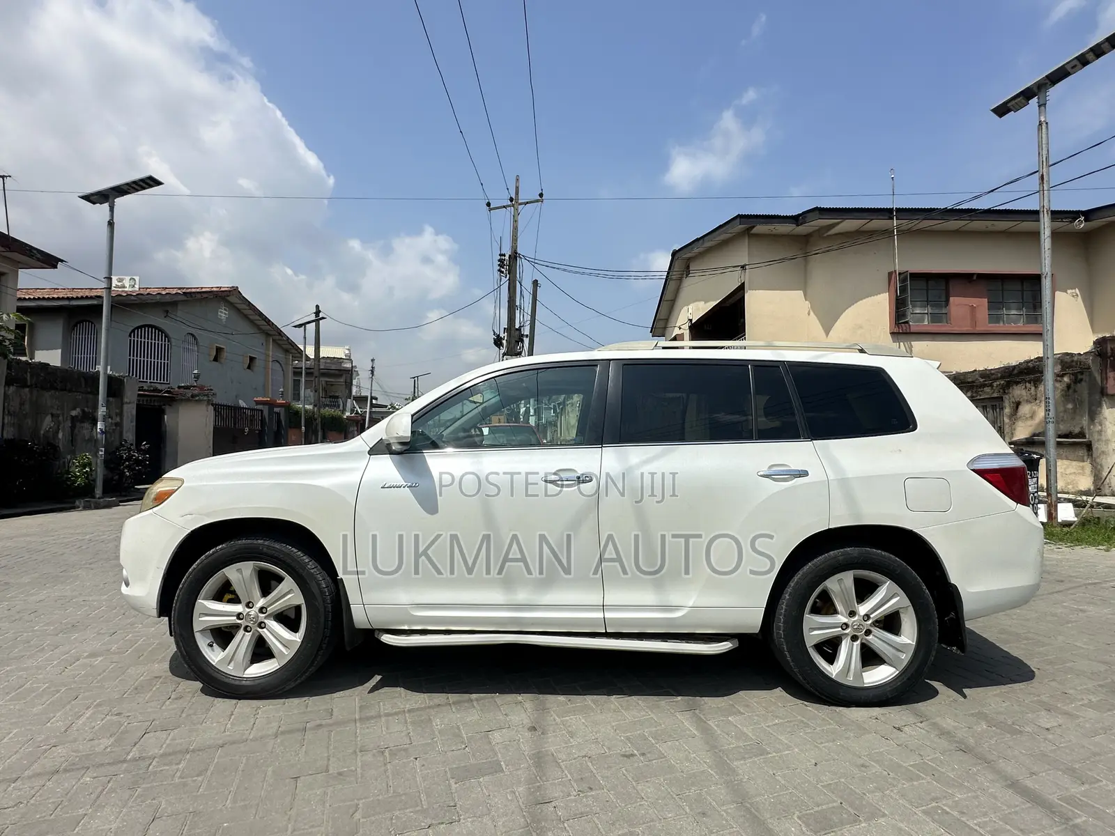 Toyota Highlander Limited 2008 White