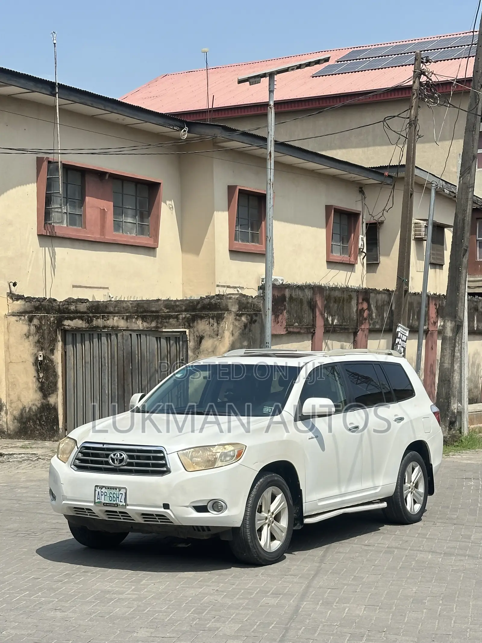 Toyota Highlander Limited 2008 White