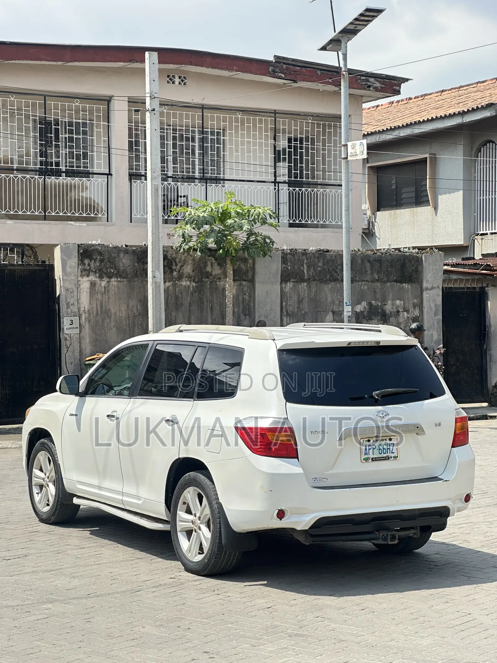 Toyota Highlander Limited 2008 White