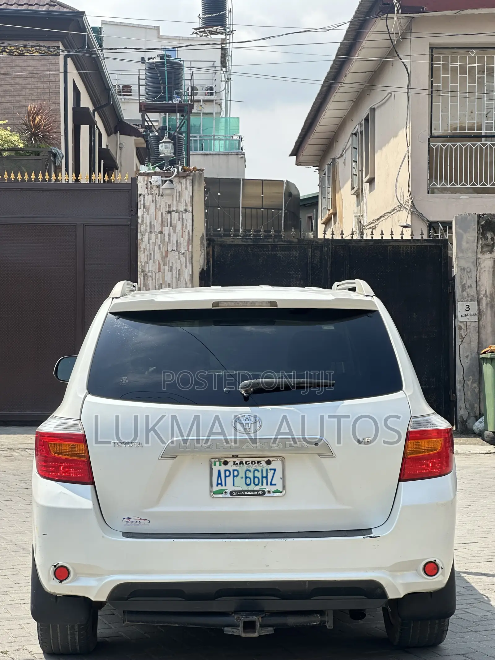 Toyota Highlander Limited 2008 White