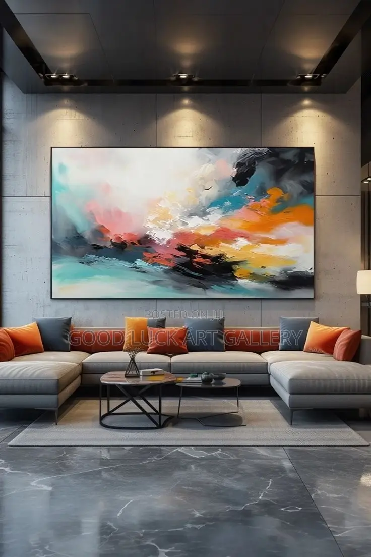 Multicolour Canvas Artwork