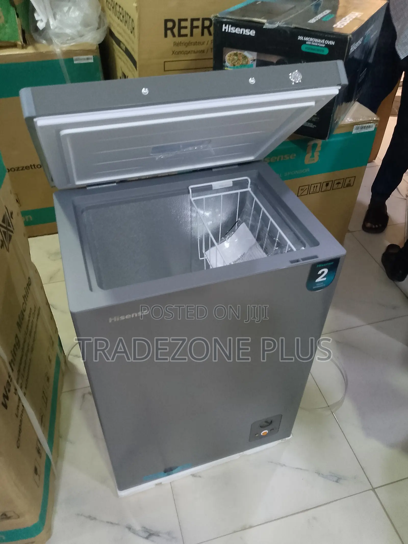 Hisense 97 Litre Freezer for Shops and Mini Marts