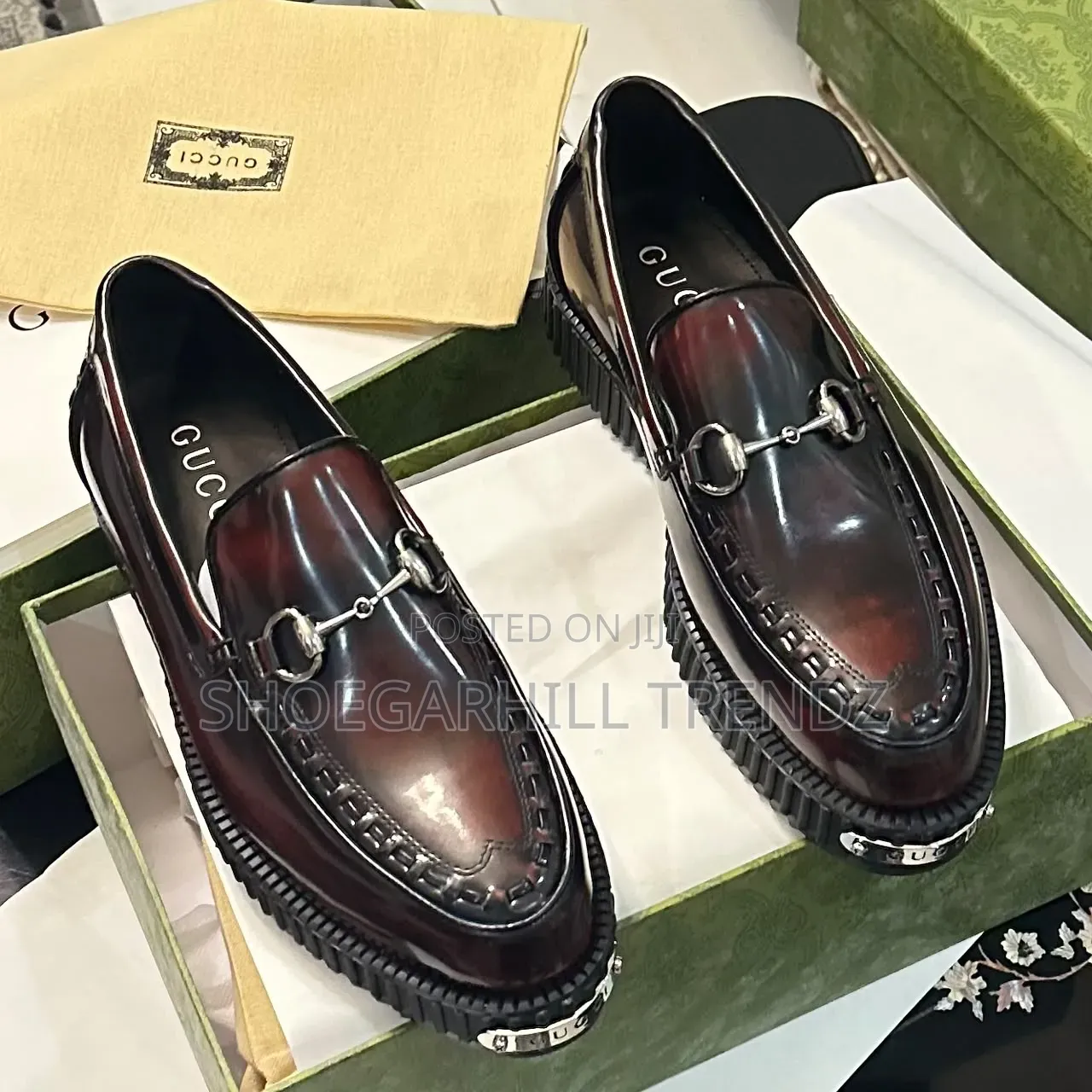 Quality Lux Patent Leather With Chunky Sole