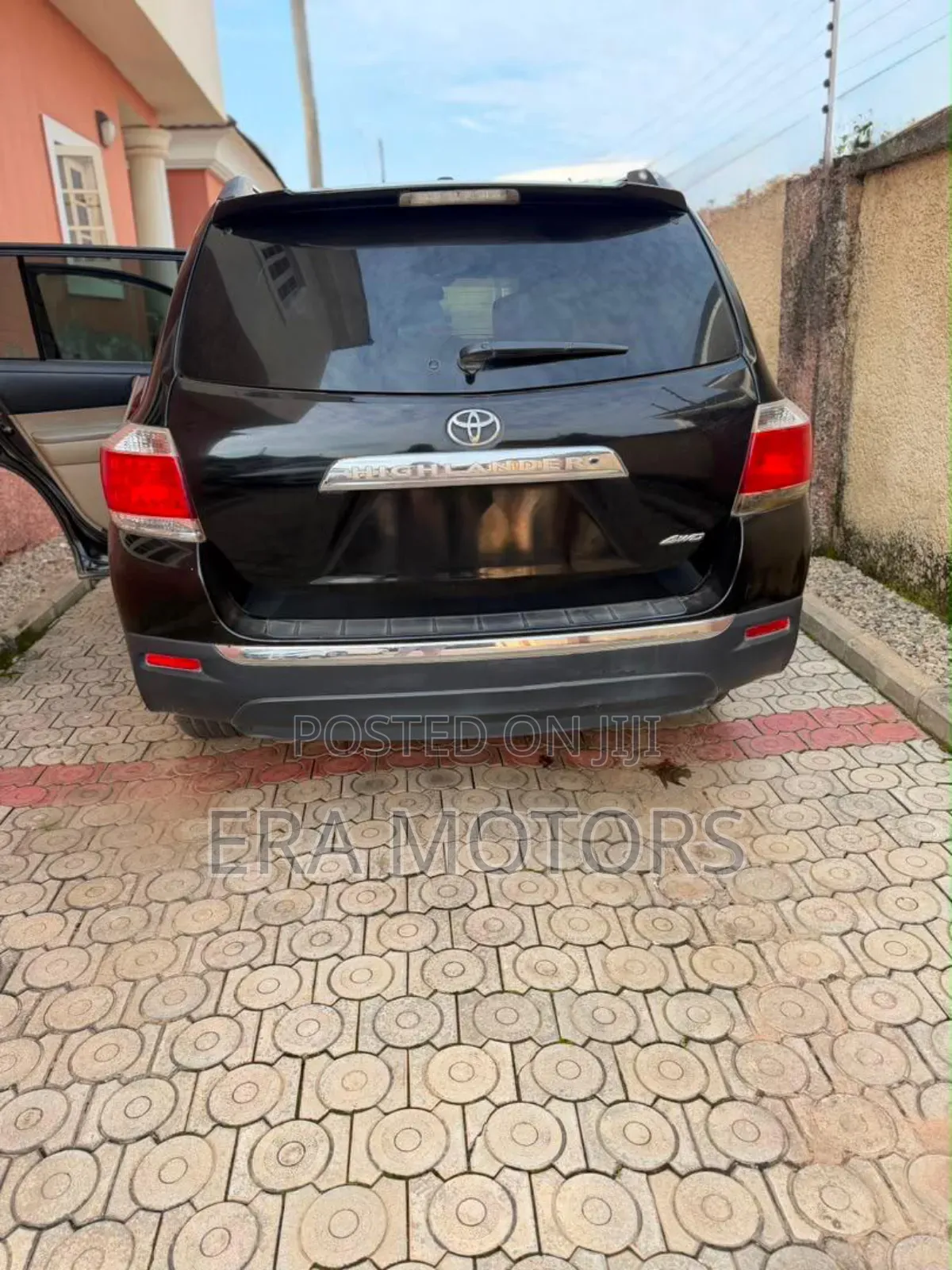 Toyota Highlander Limited 2012 Black