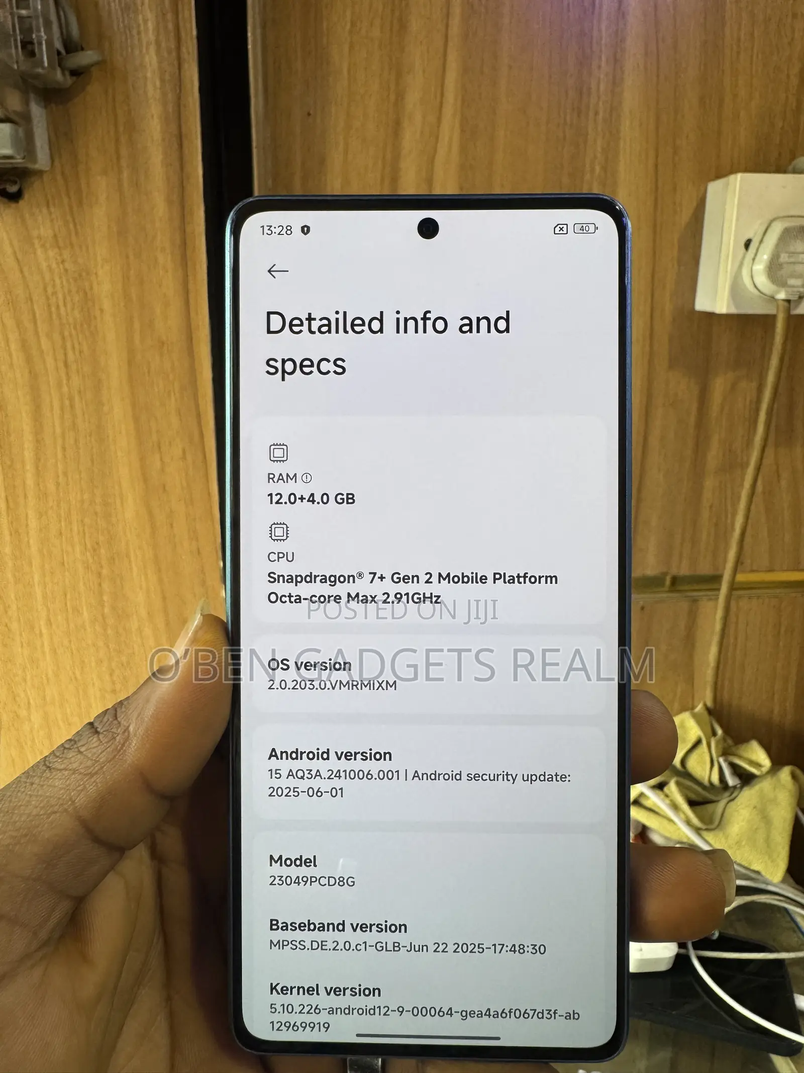 Xiaomi Poco F5 256 GB Blue