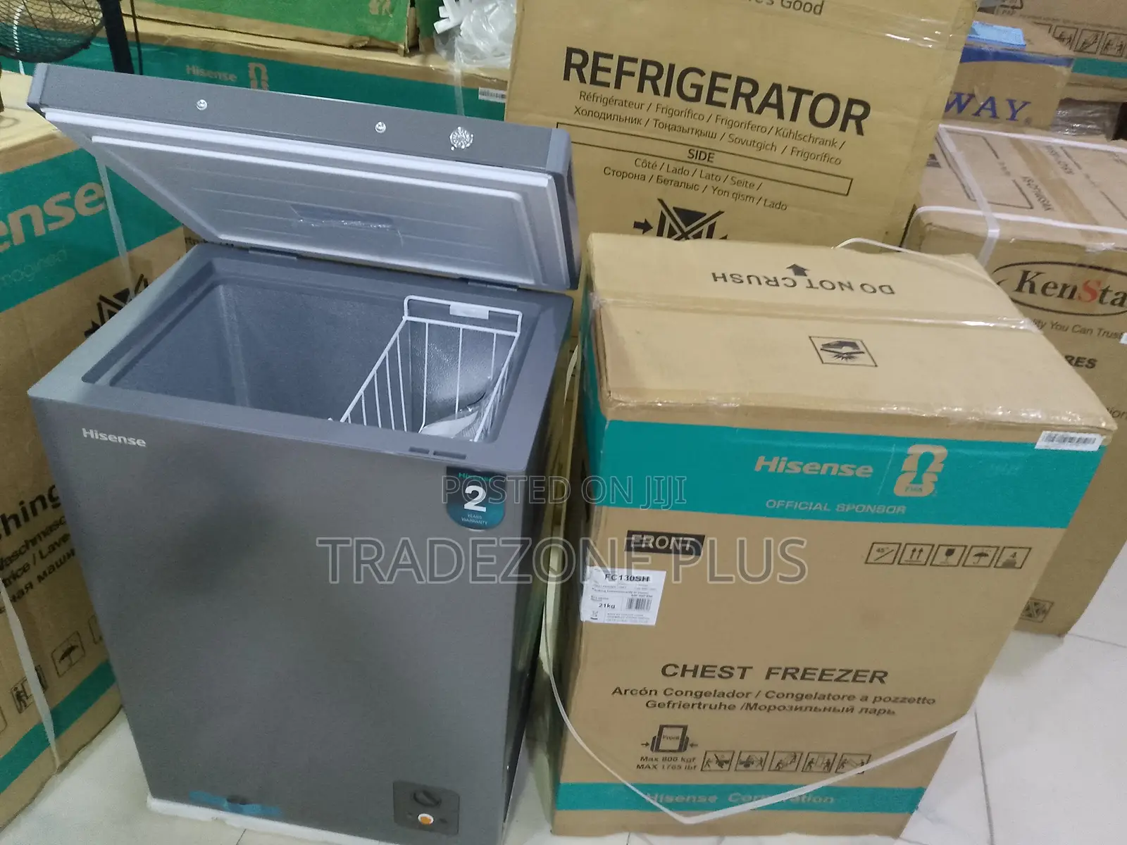 Hisense 97L Deep Freezer for Frozen Meat and Fish