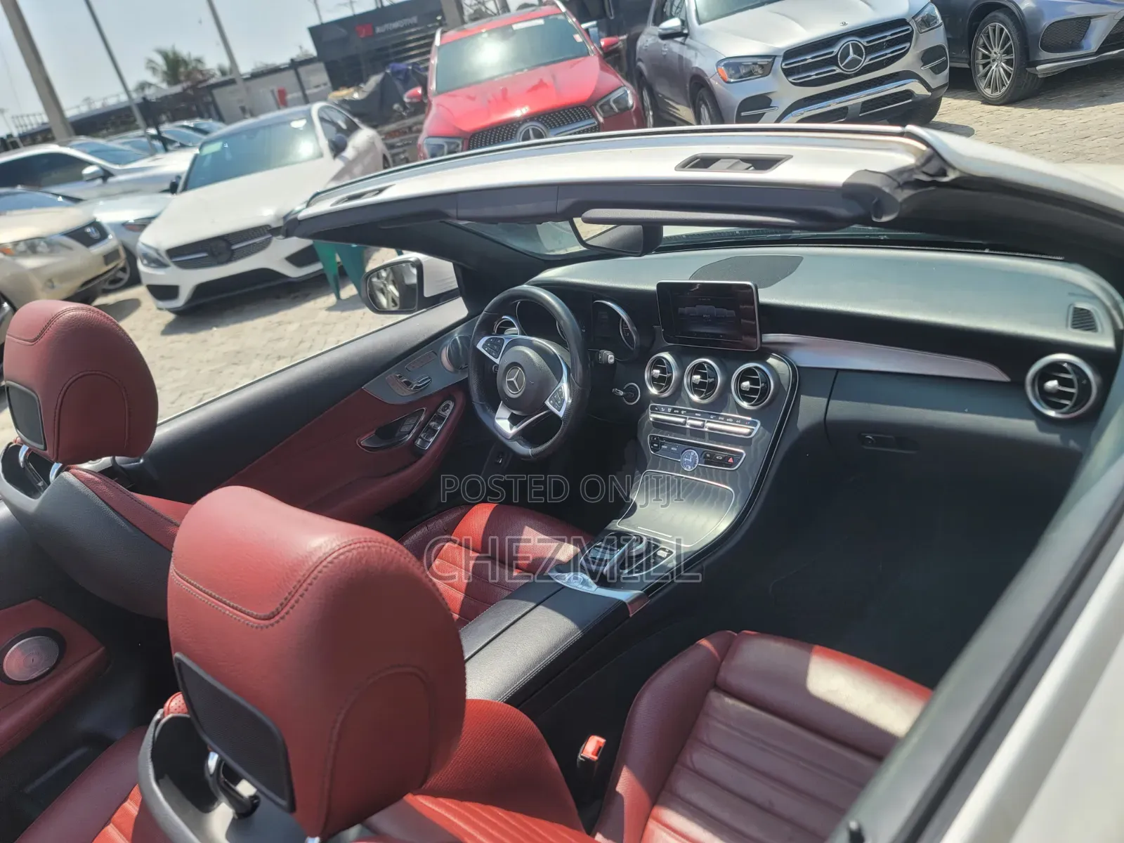 Mercedes-Benz C300 Base C300 AWD 4MATIC Cabriolet 2018 White