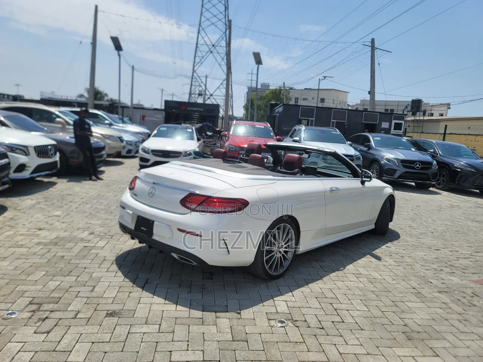 Mercedes-Benz C300 Base C300 AWD 4MATIC Cabriolet 2018 White