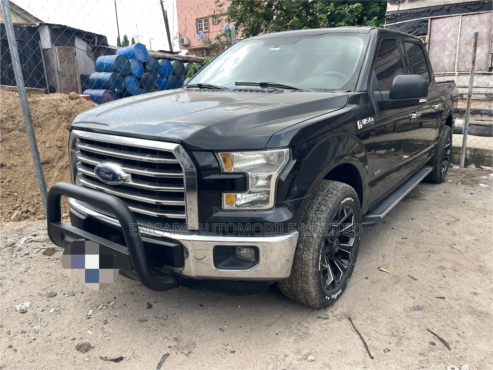 Ford F-150 XLT 4dr SuperCab 4WD 6.5 ft. SB (3.5L 6cyl 6A) 2015 Black
