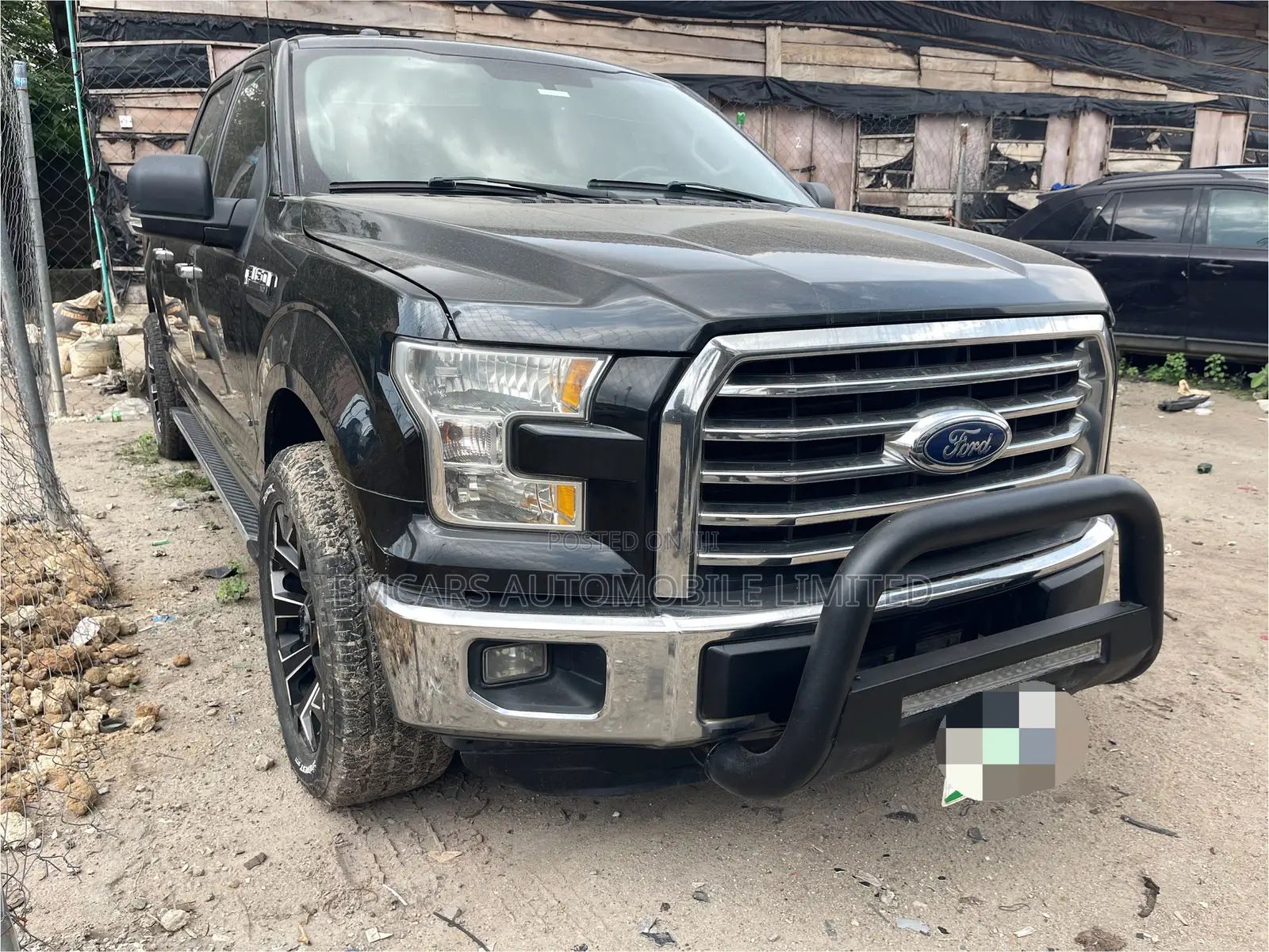 Ford F-150 XLT 4dr SuperCab 4WD 6.5 ft. SB (3.5L 6cyl 6A) 2015 Black