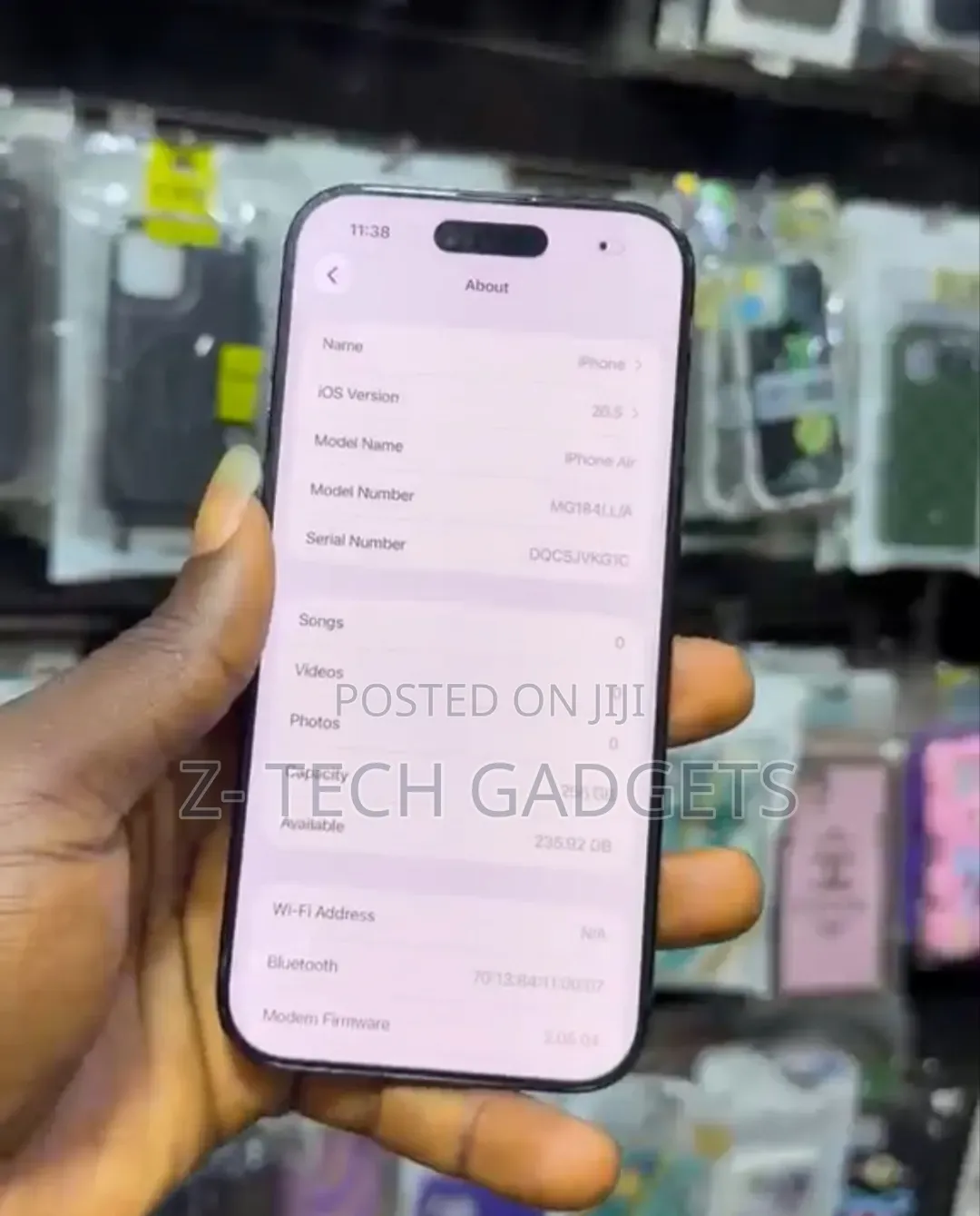 Apple iPhone Air 256 GB Black