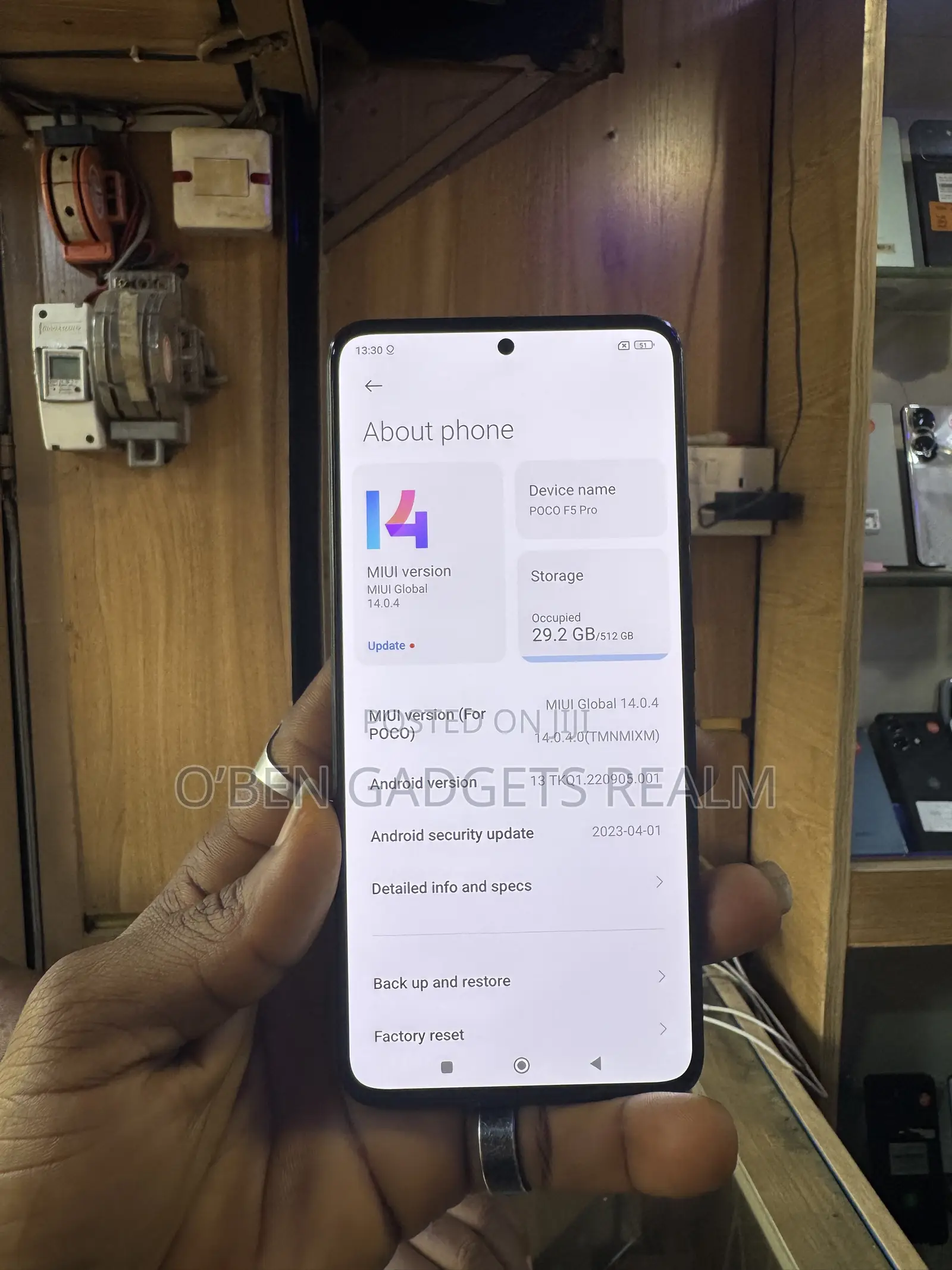 Xiaomi Poco F5 Pro 512 GB Black