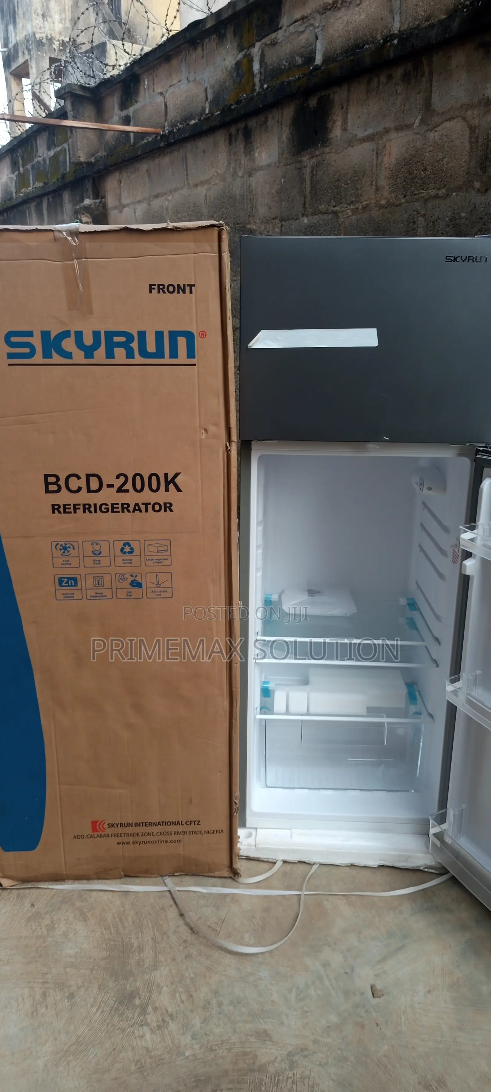 Skyrun 200 Litre Top Mount Refrigerator