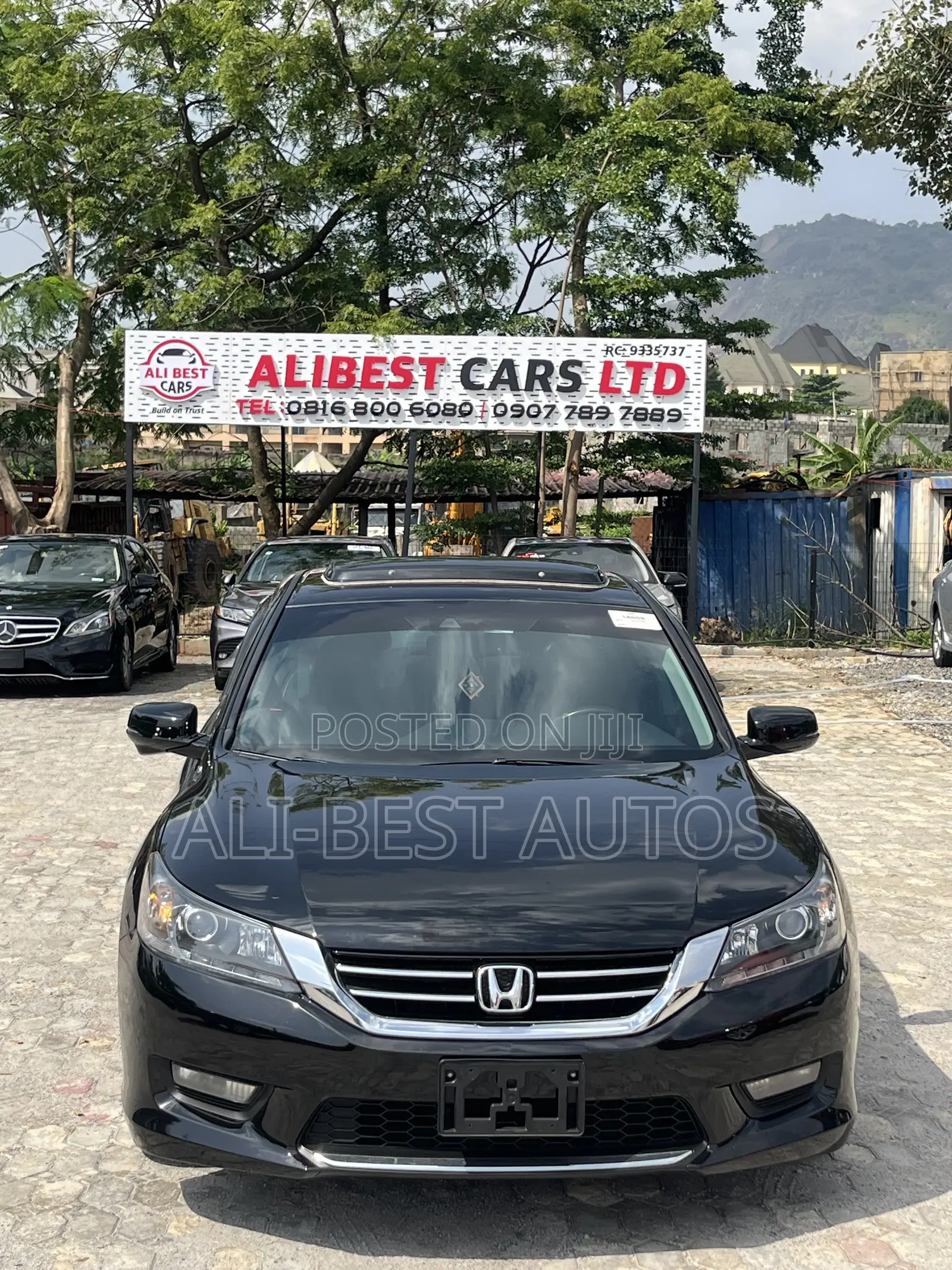 Honda Accord EX-L V-6 2dr Coupe (3.5L 6cyl 6A) 2014 Black