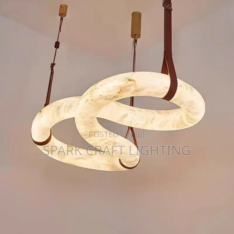 Luxury Spanish Alabaster Pendant Light