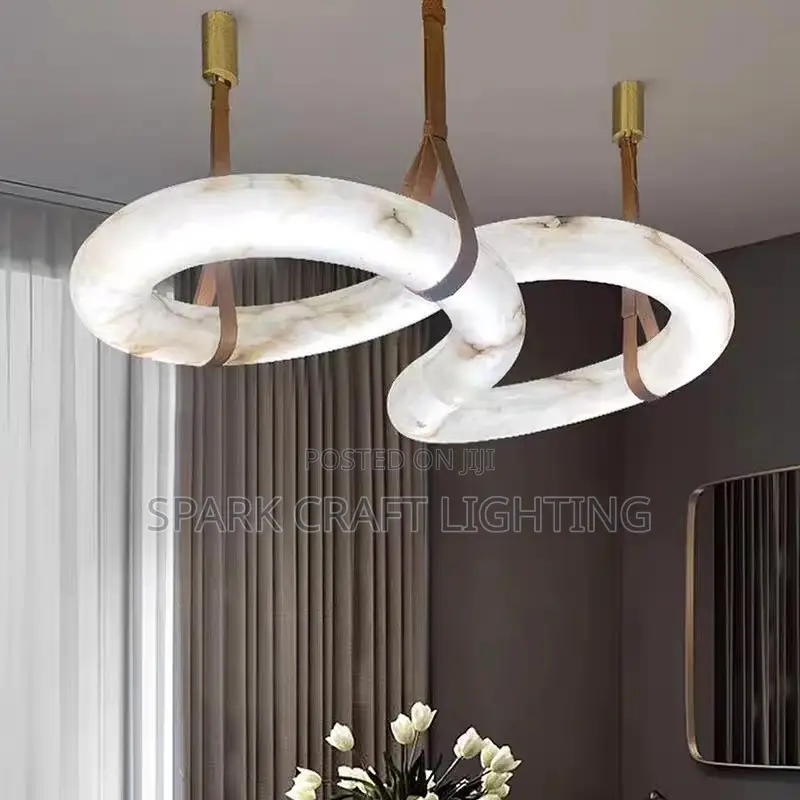 Luxury Spanish Alabaster Pendant Light