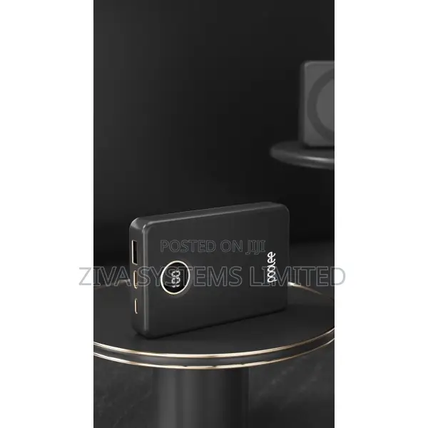 Poolee Wave 10000mAh Wireless Power Bank – Magnetic & Fast Charging