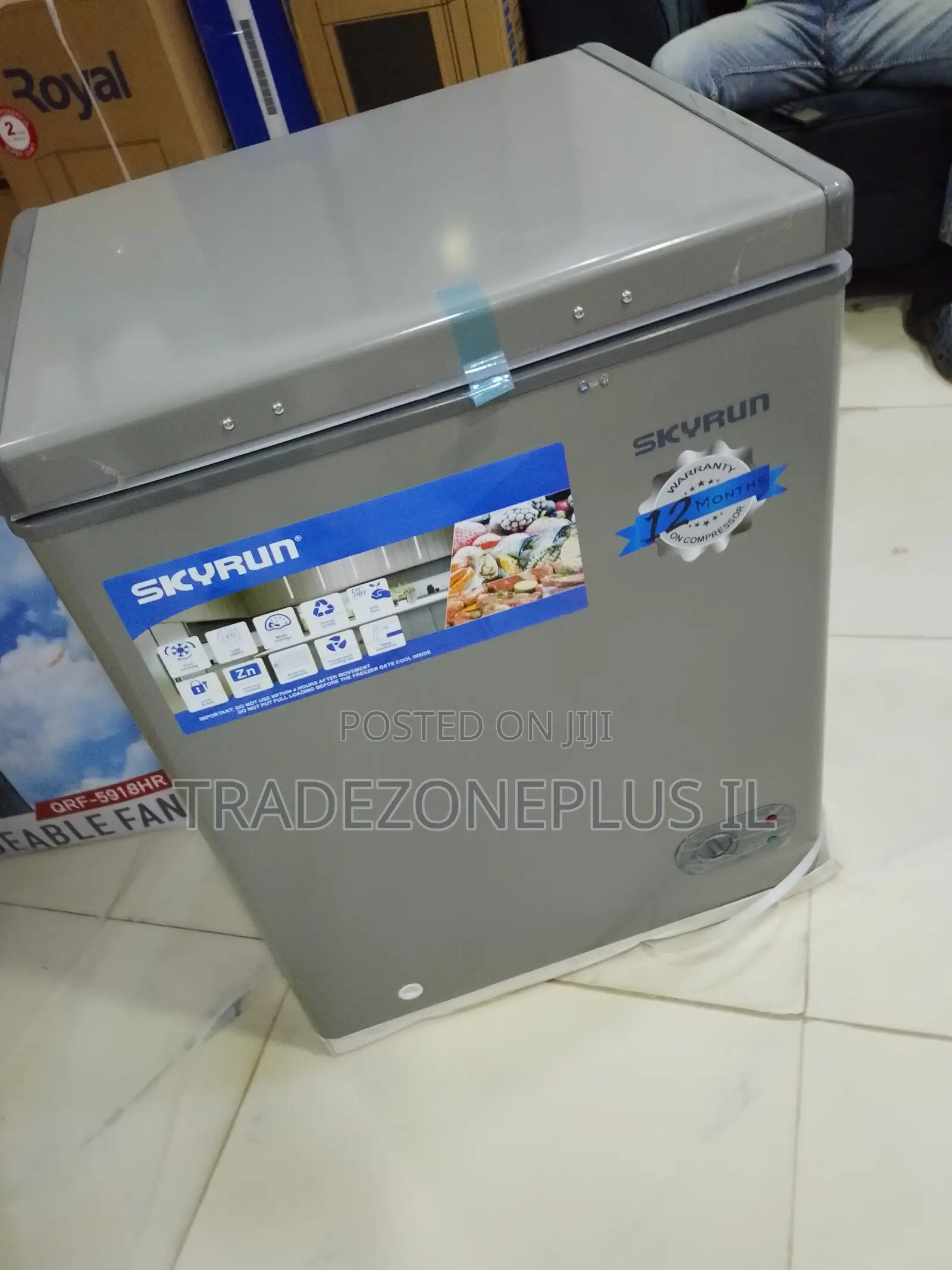 Skyrun 100L Chest Freezer for Home Use