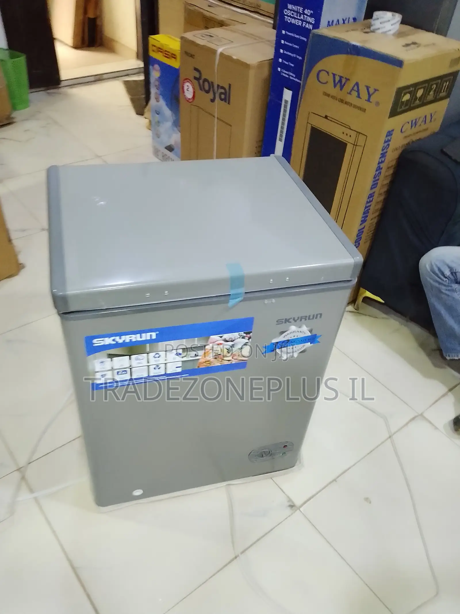 Skyrun 100L Chest Freezer for Home Use
