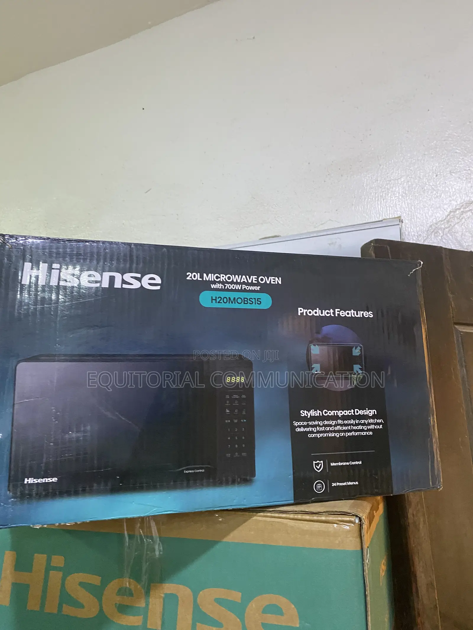 Hisense 20L H20MOBS15 Digital Food Preparation Microwave