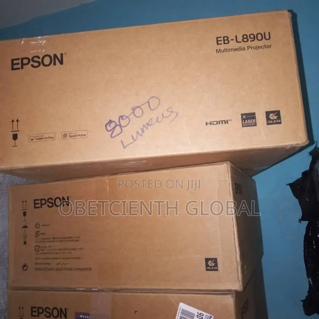 Epson EB-L890U 8000 Lumens High-Brightness, Compact Laser Projector