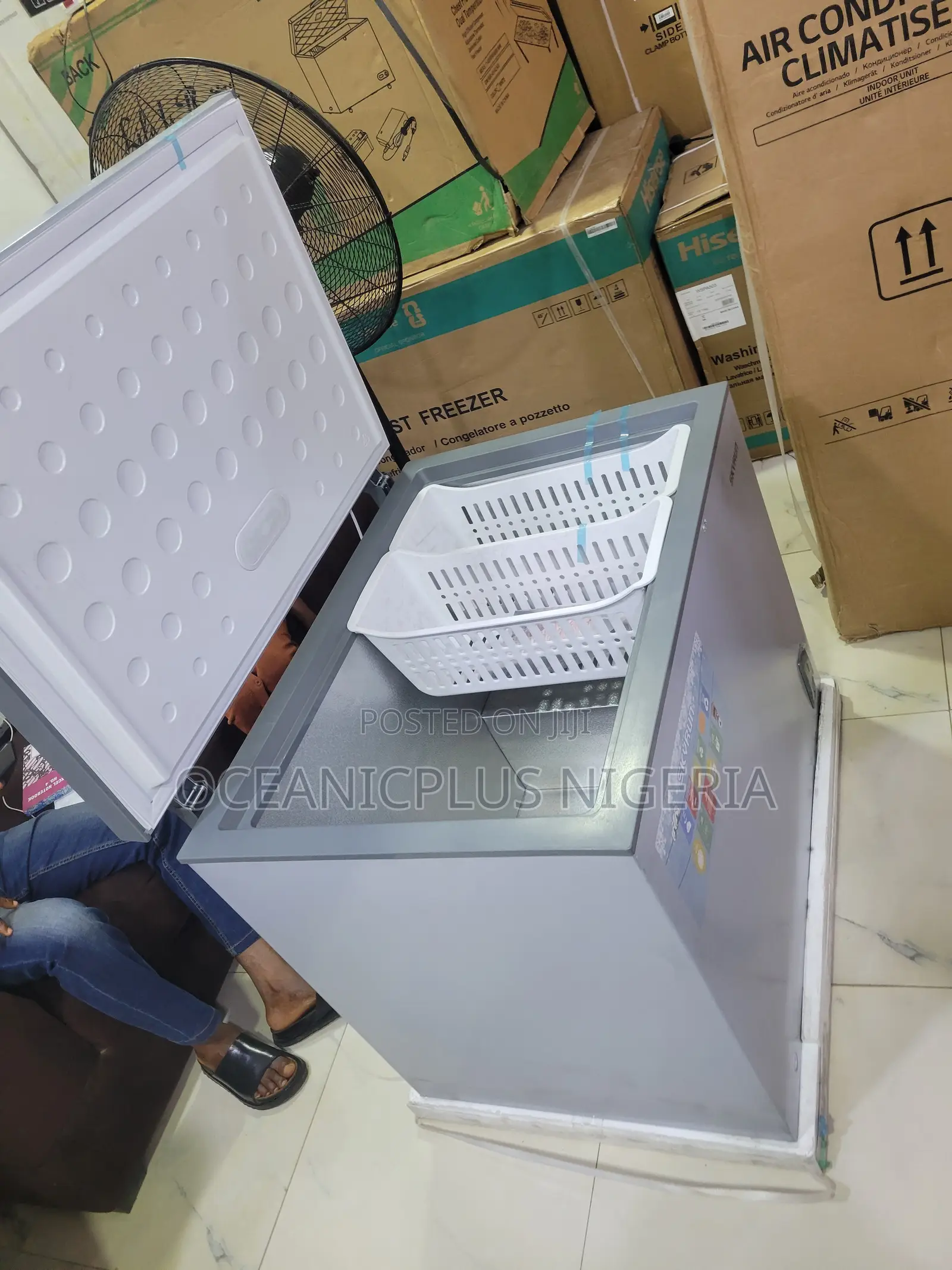 Skyrun 260L Chest Freezer for Supermarkets