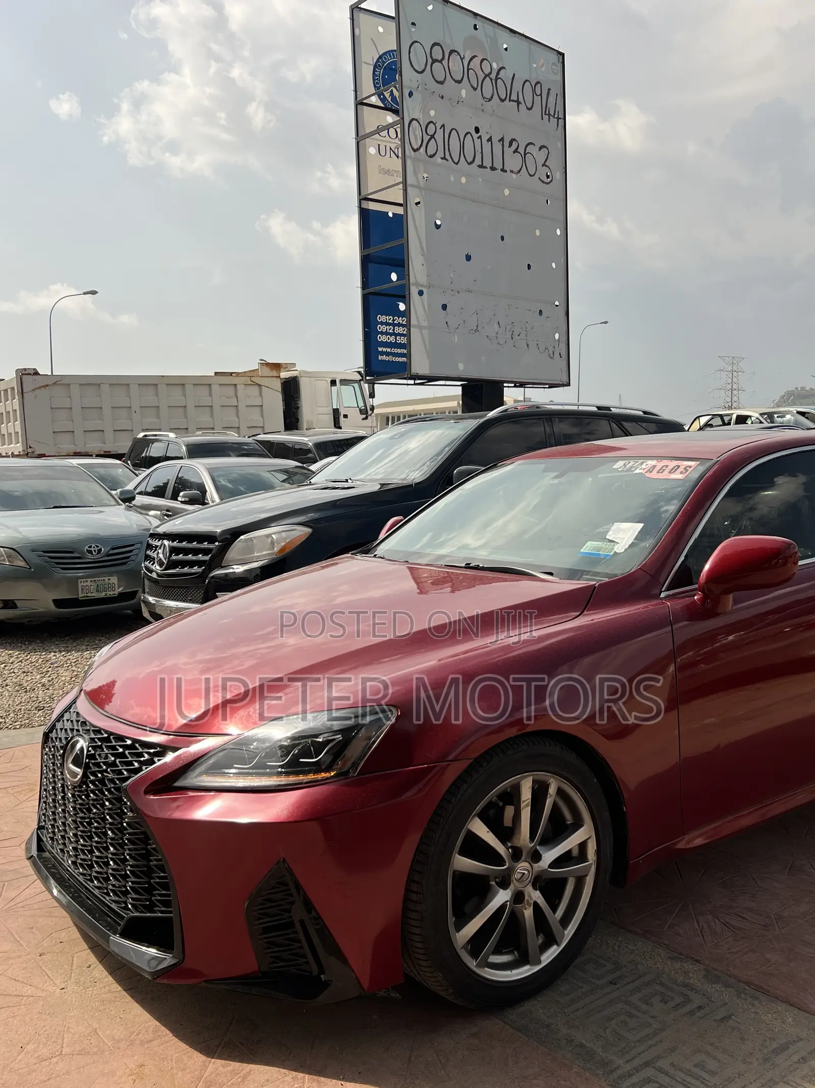 Lexus IS 250 2008 Red