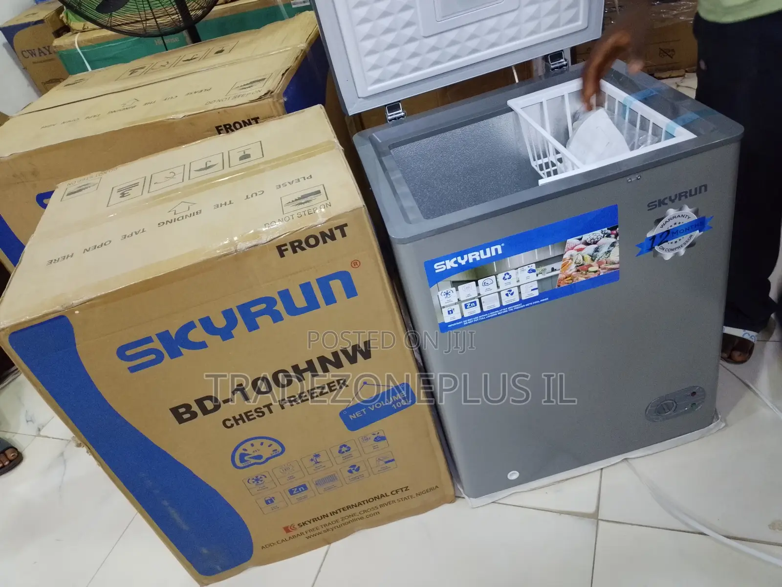 Quality Skyrun Chest Freezer for Household Use