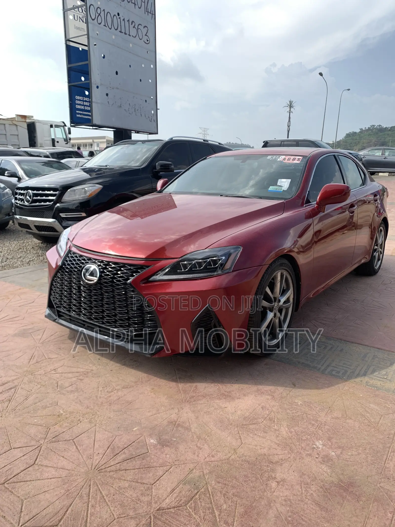 Lexus IS 250 2008 Red