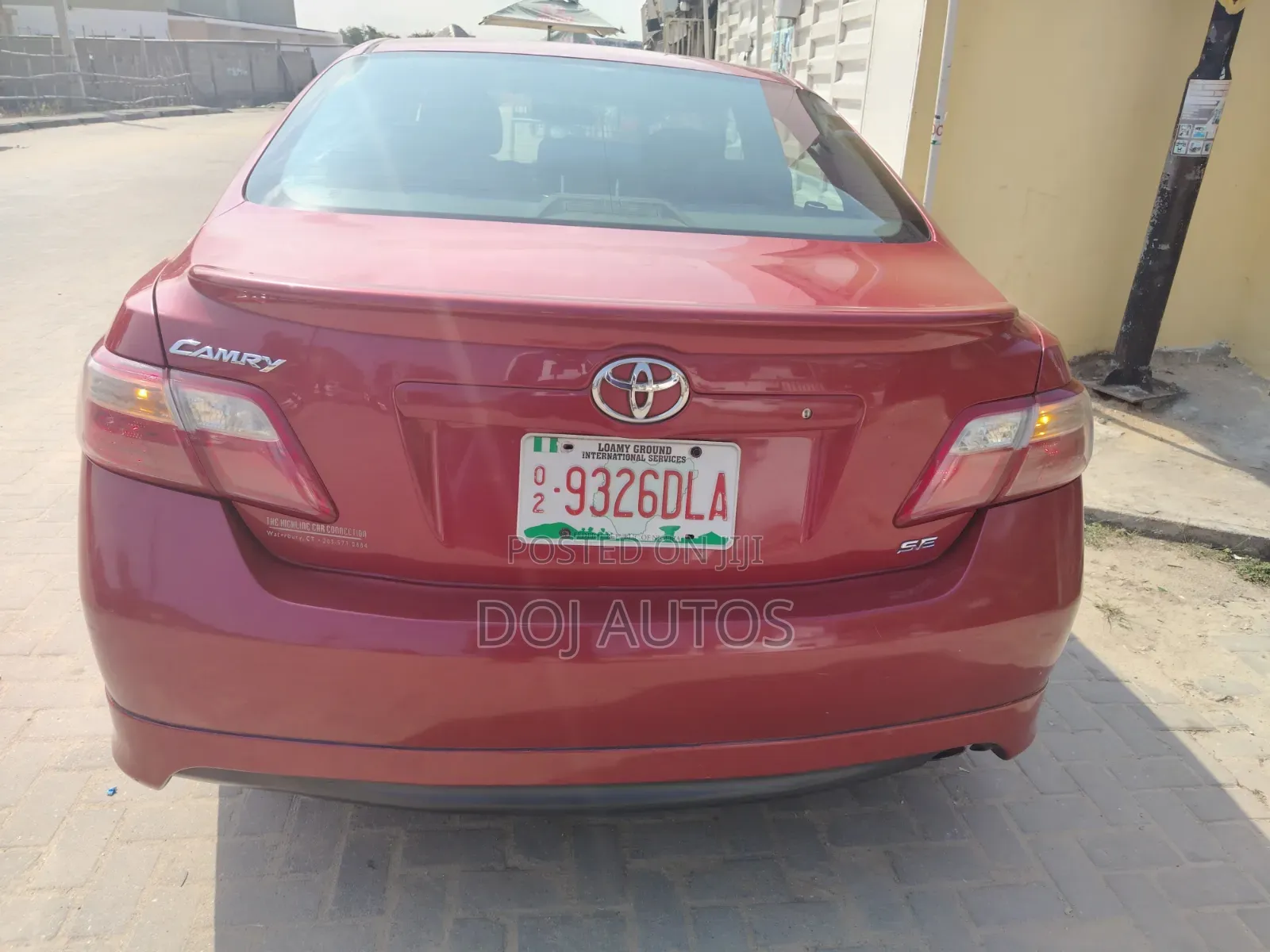 Toyota Camry SE 4dr Sedan (2.4L 4cyl 5A) 2007 Red