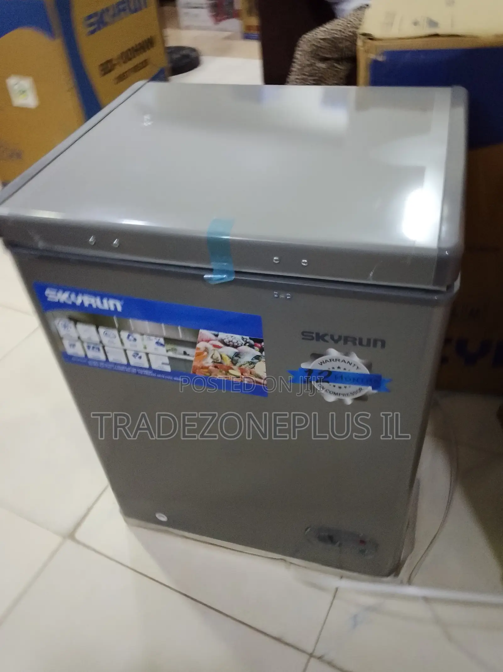 Great Value Skyrun BD 100HNW Chest Freezer