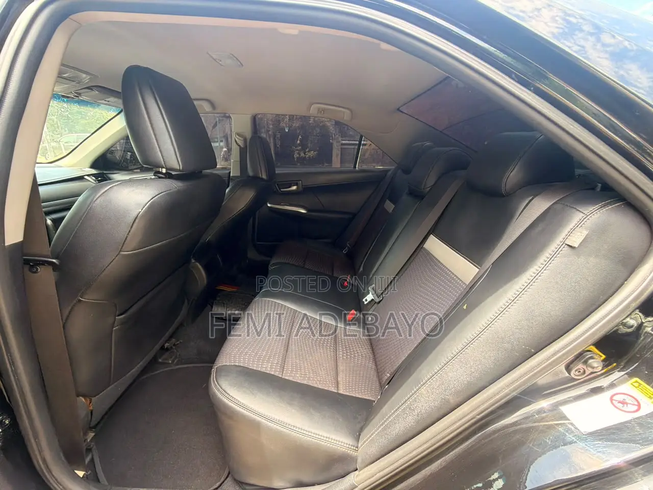 Toyota Camry SE 4dr Sedan (2.5L 4cyl 6A) 2013 Black