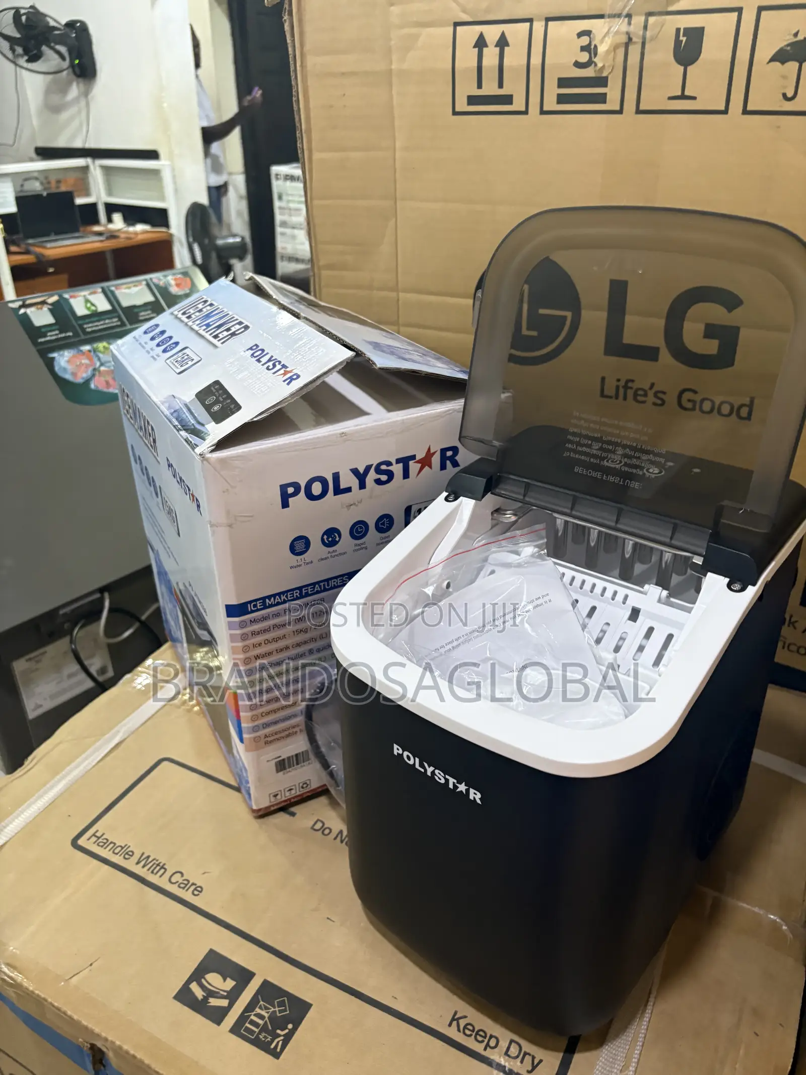 Polystar 15KG Ice Machine for Hospitality