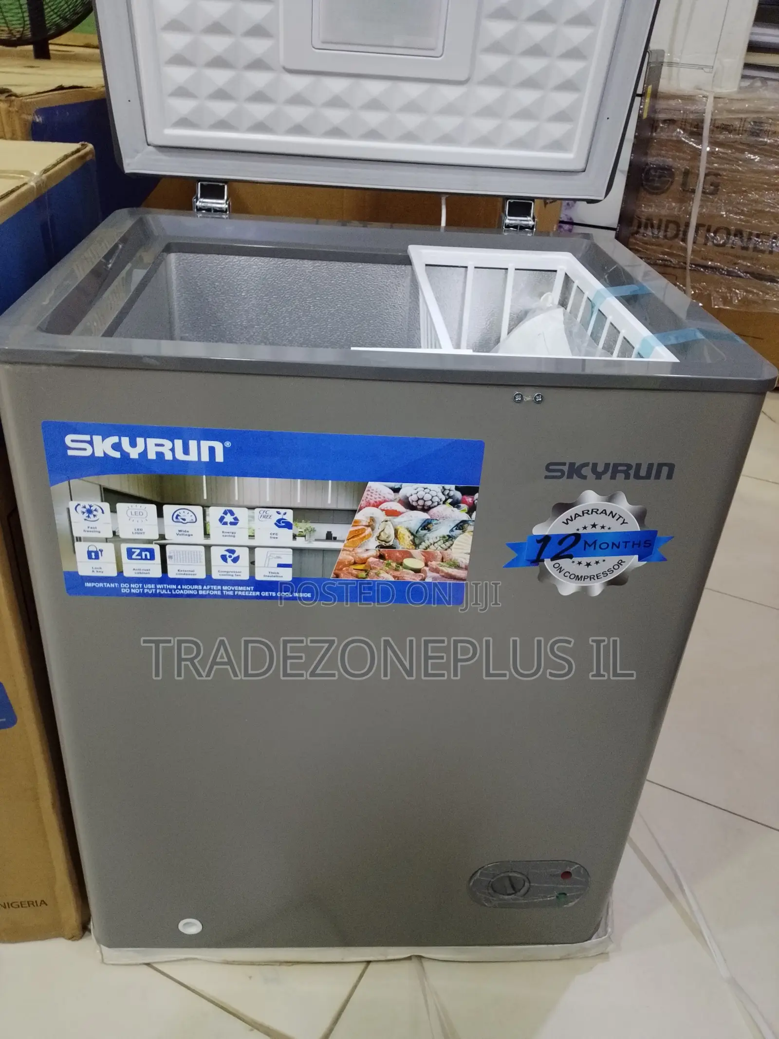 Skyrun BD 100HNW Chest Freezer for Home Storage