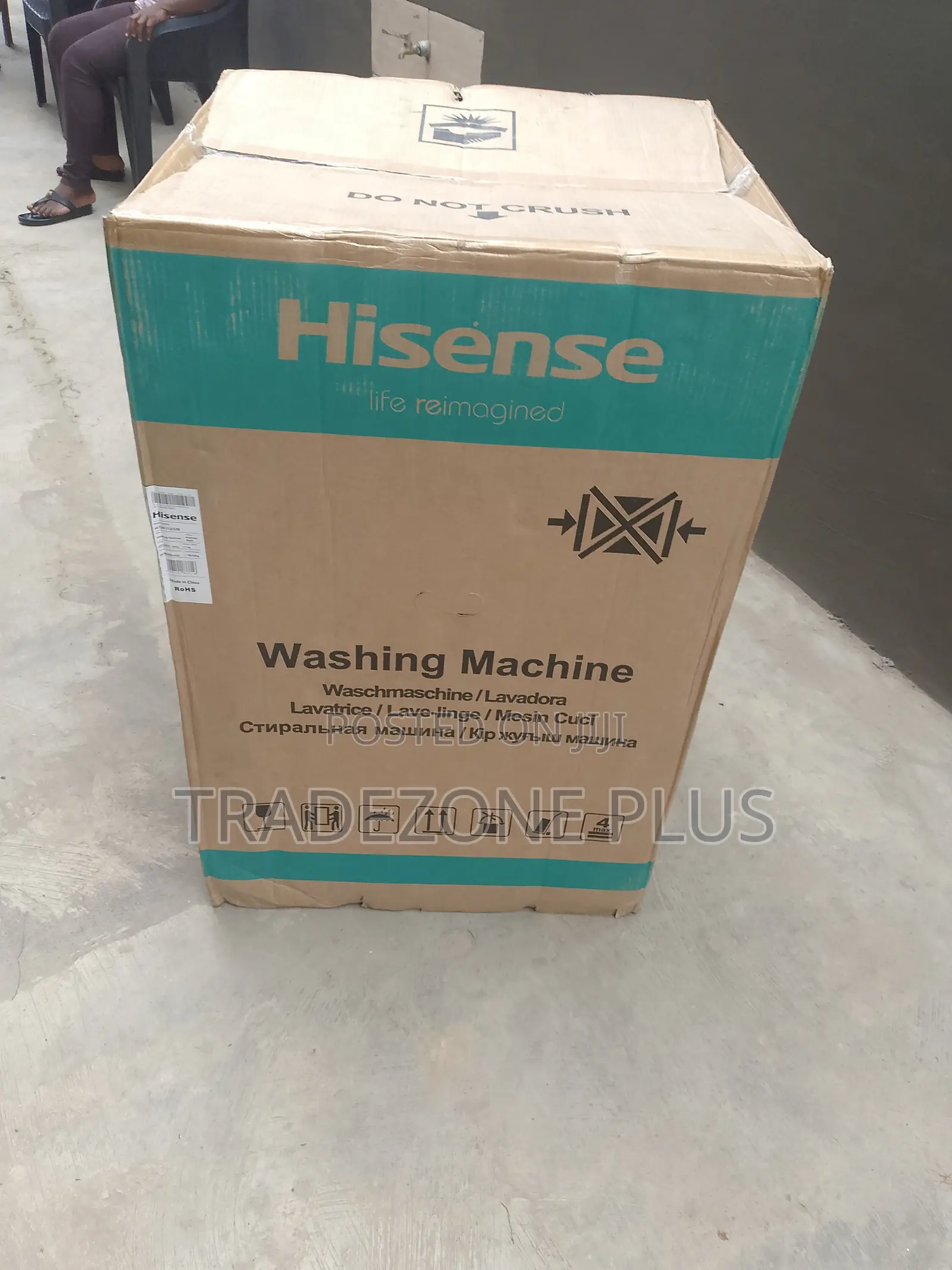 Hisense WT3K1123UB 11kg Top Loader Laundry Appliance