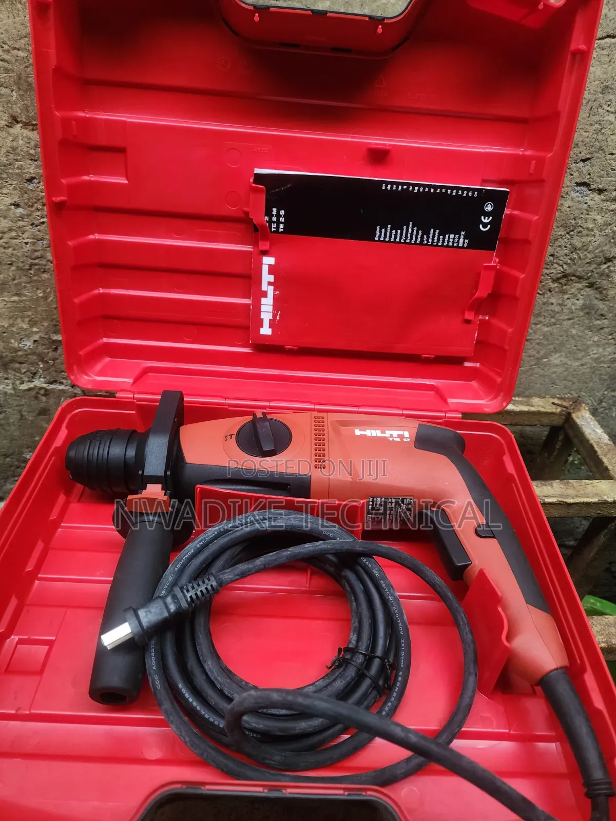 Hilti TE 2 (Or TE 2 Series) Corded SDS-Plus Rotary Hammer Drill
