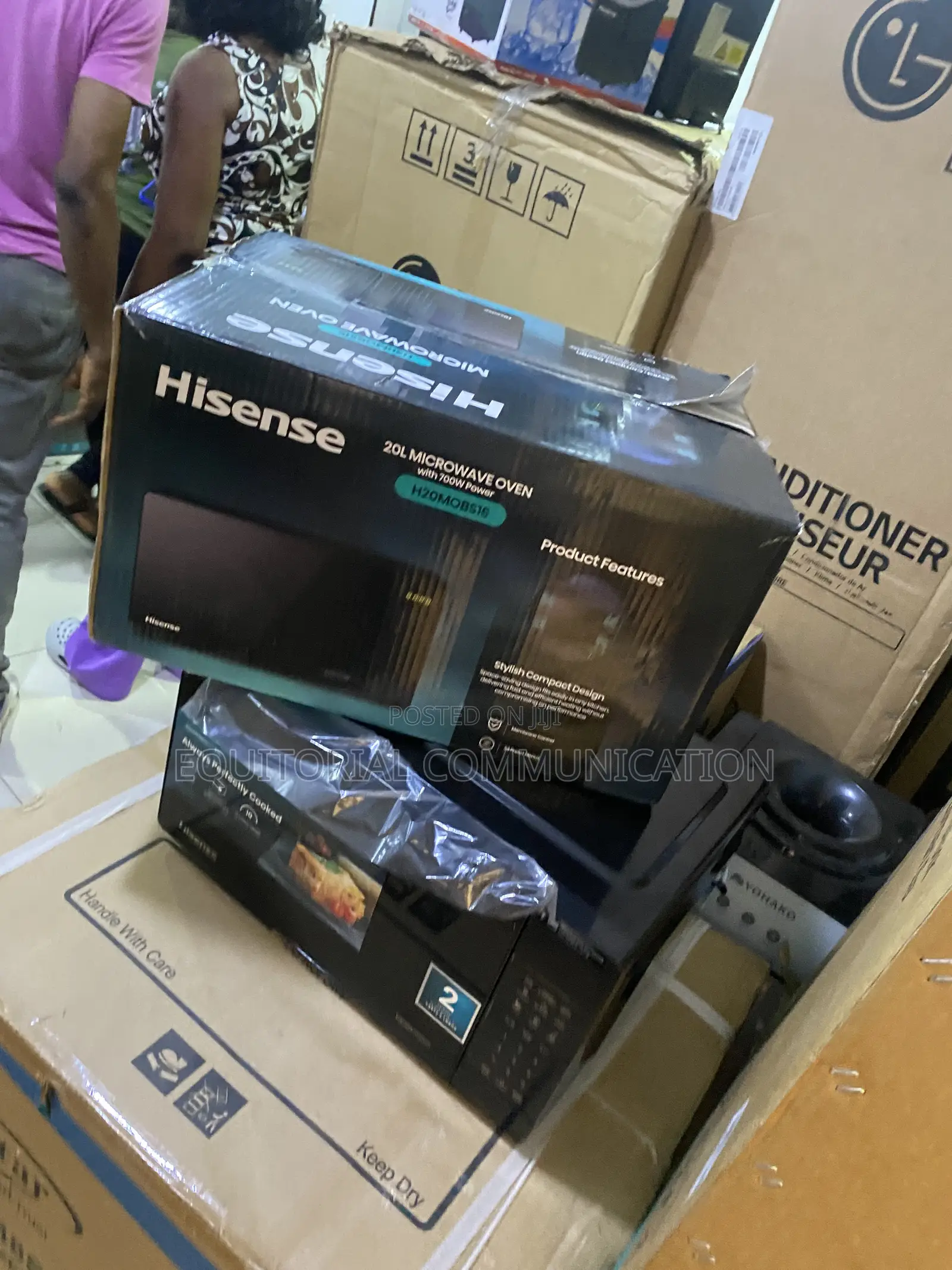 Hisense H20MOBS15 Convenient 20-Litre Digital Microwave