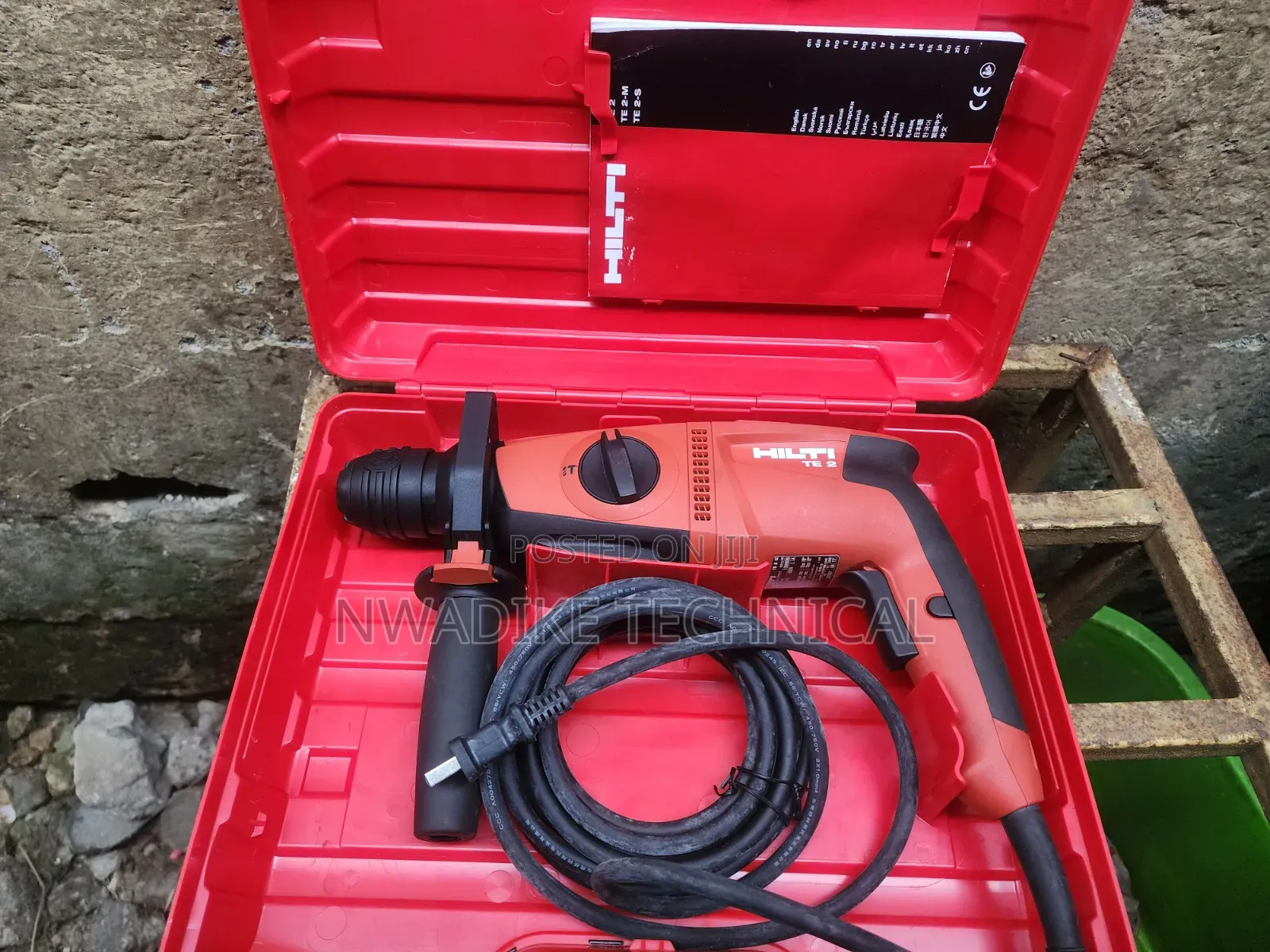 Hilti TE 2 (Or TE 2 Series) Corded SDS-Plus Rotary Hammer Drill