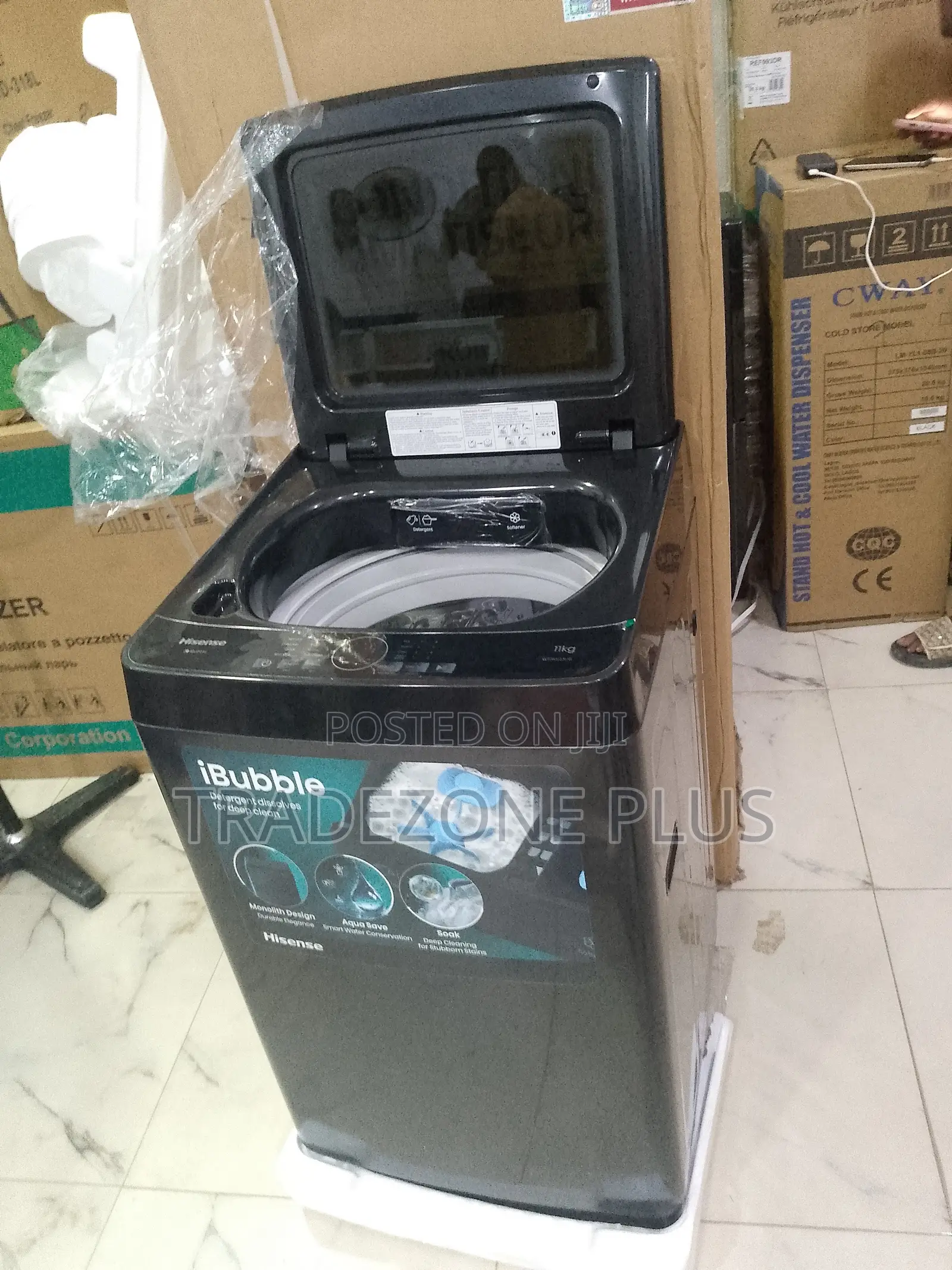 Shop Hisense 11kg Automatic Top Loader Washing Machine