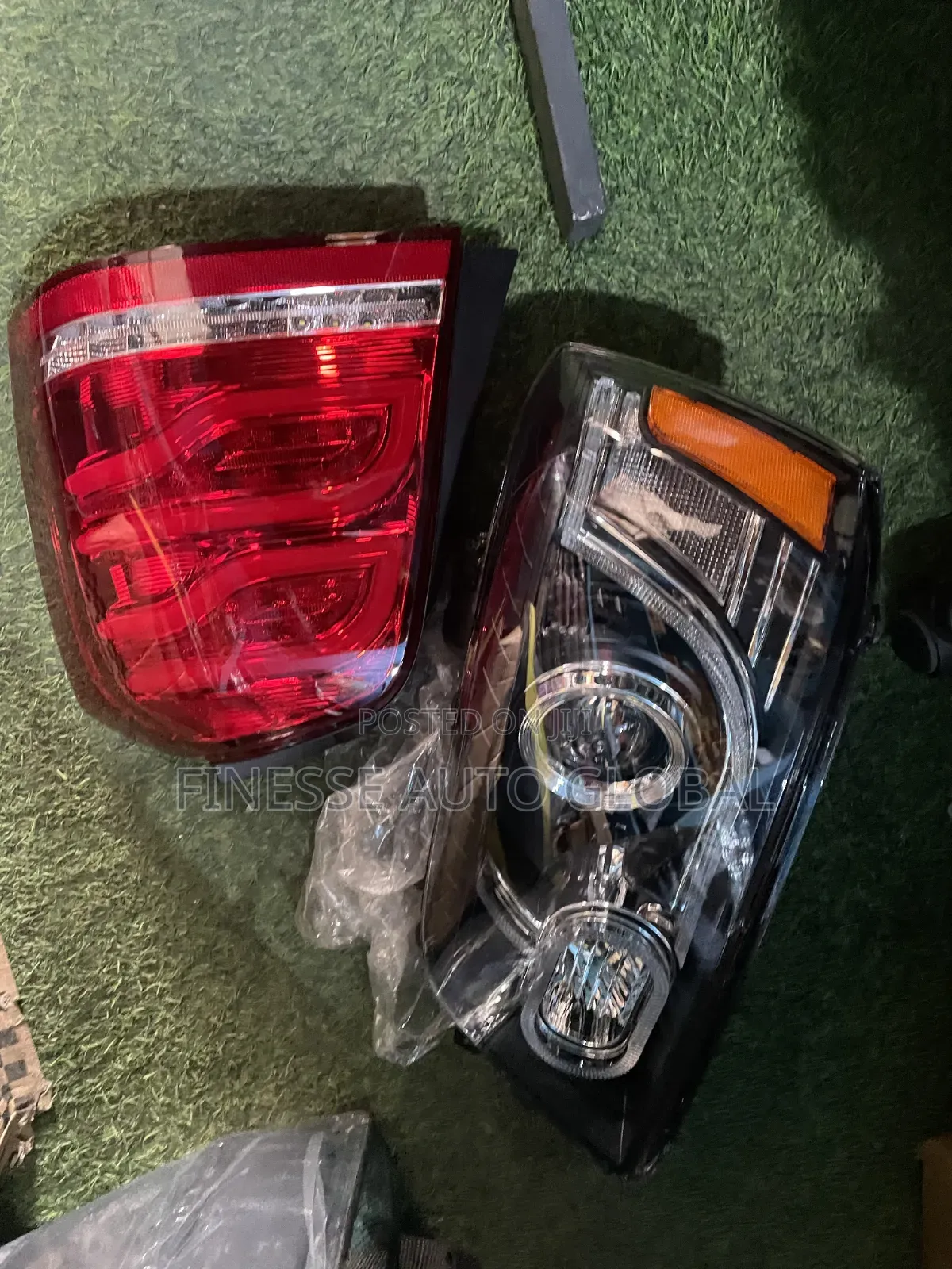 Head Light and Back Light for Toyota Highlander 2005 Upgrade Type