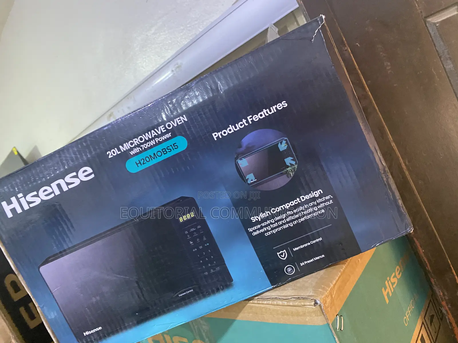 Hisense 20L H20MOBS15 Digital Microwave for Daily Meals