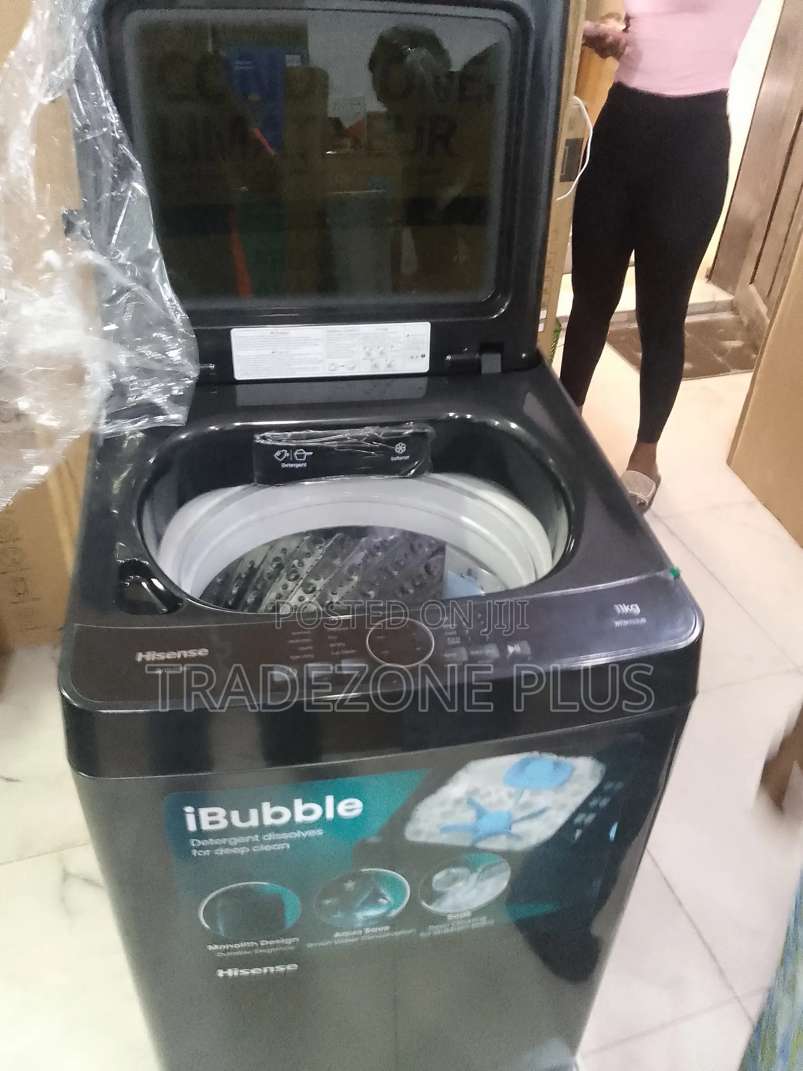 Hisense Top Load Washer 11kg Capacity for Family Use