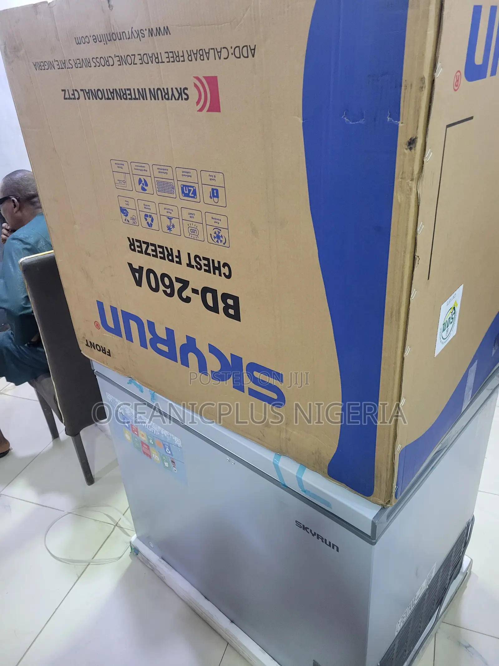 Skyrun BD-260A Freezer for Restaurants and Cafes