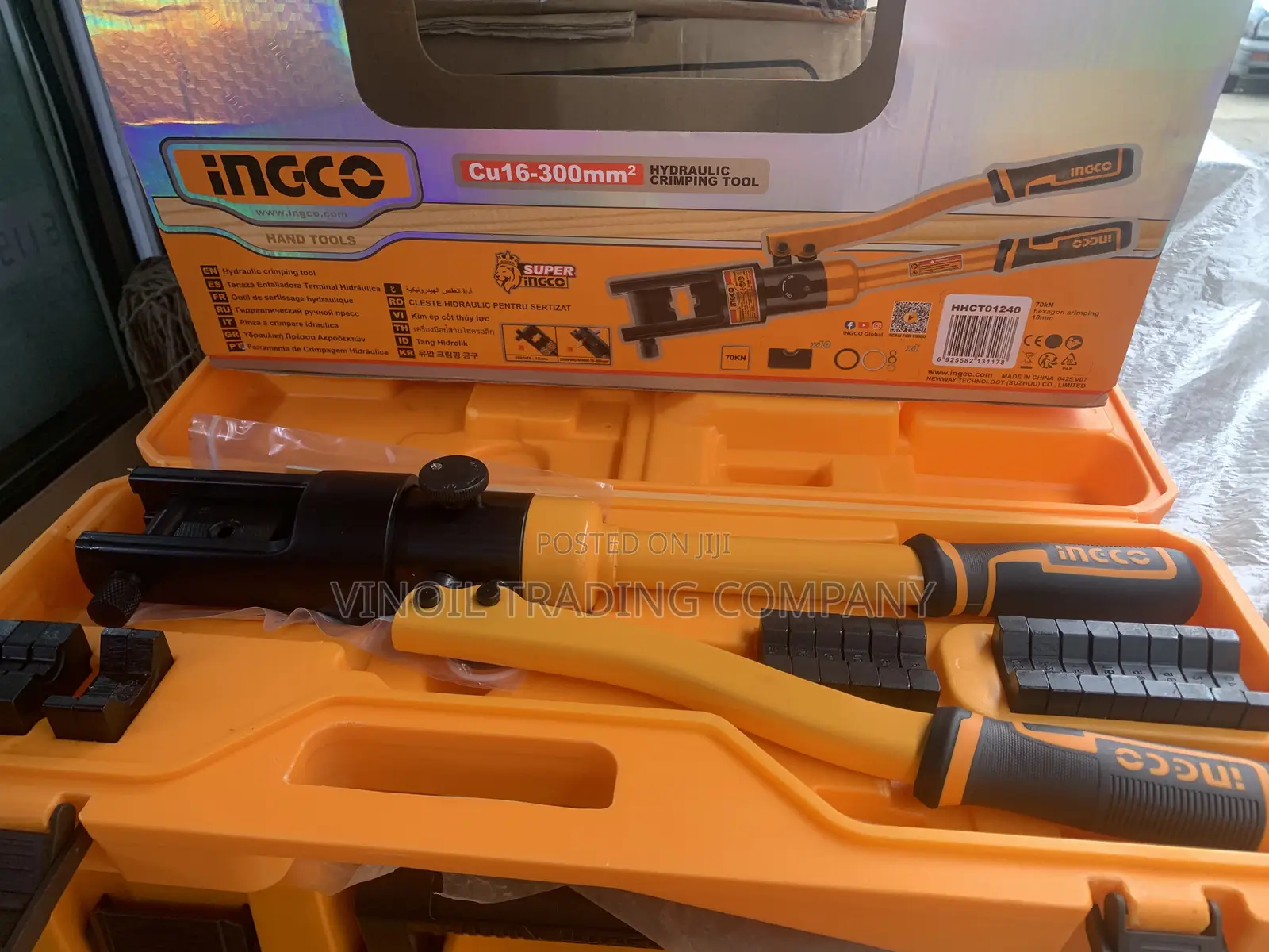 INGCO Hydraulic Crimping Tool - Cu 16-300mm2